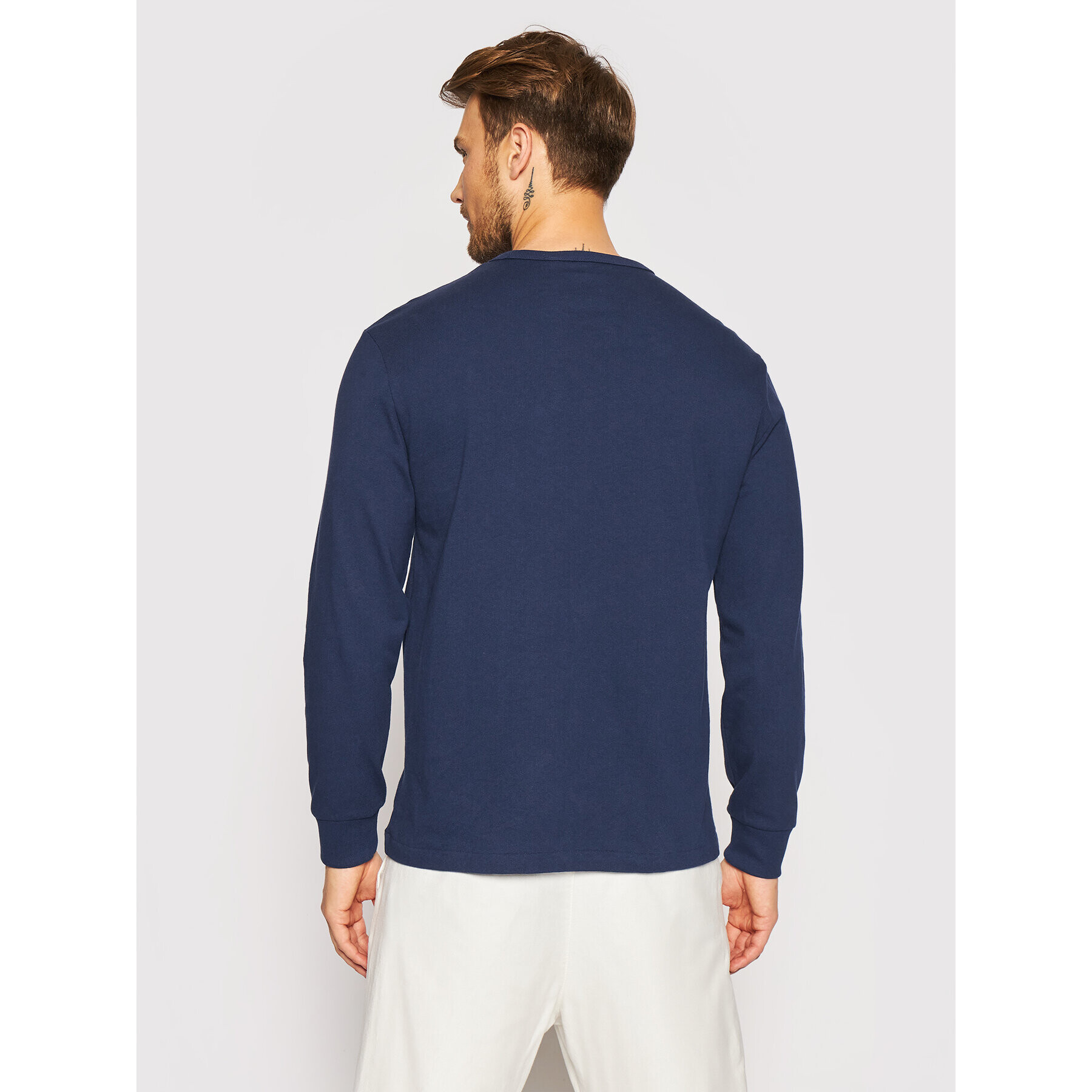 Polo Ralph Lauren Longsleeve Classics 710842632004 Bleumarin Regular Fit - Pled.ro