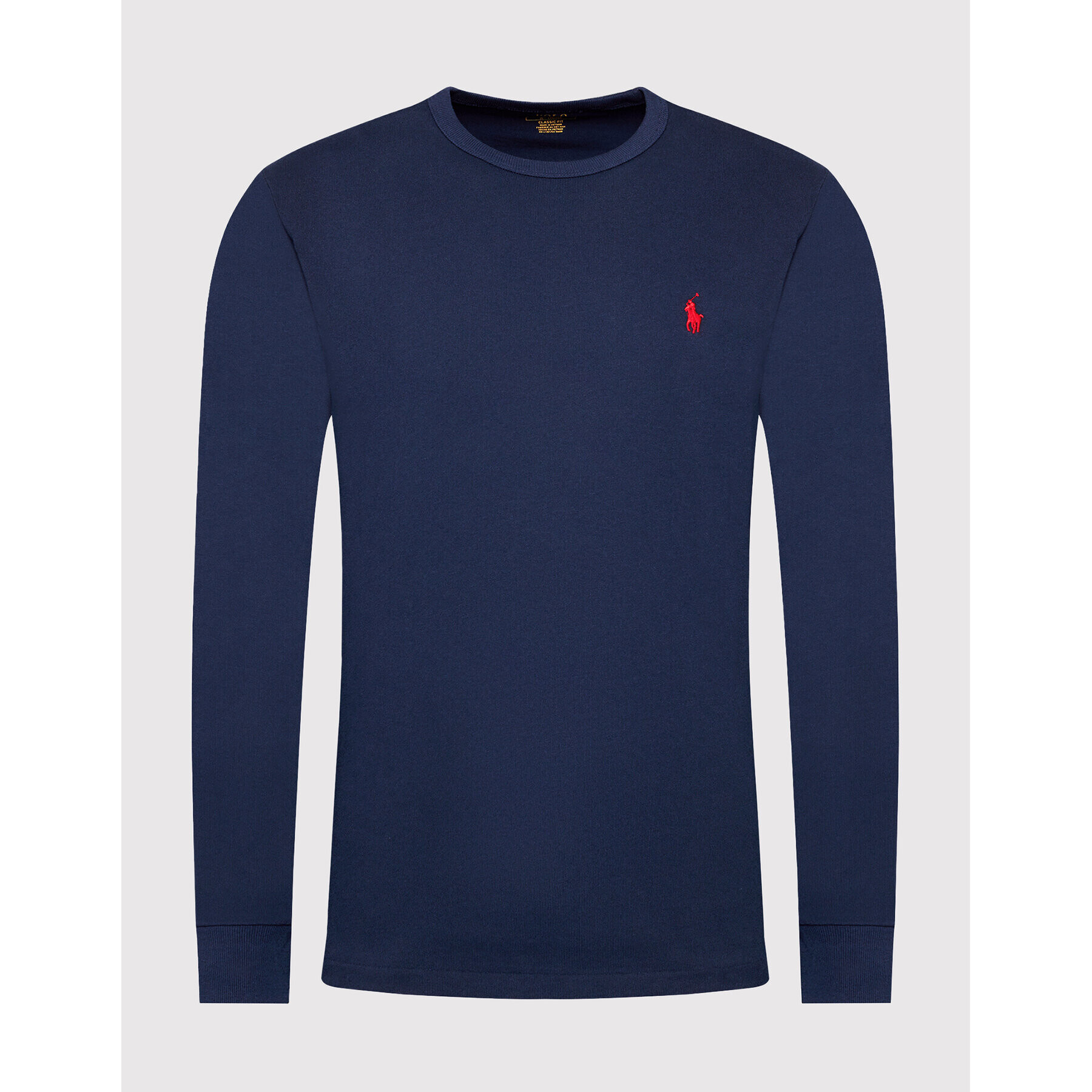 Polo Ralph Lauren Longsleeve Classics 710842632004 Bleumarin Regular Fit - Pled.ro