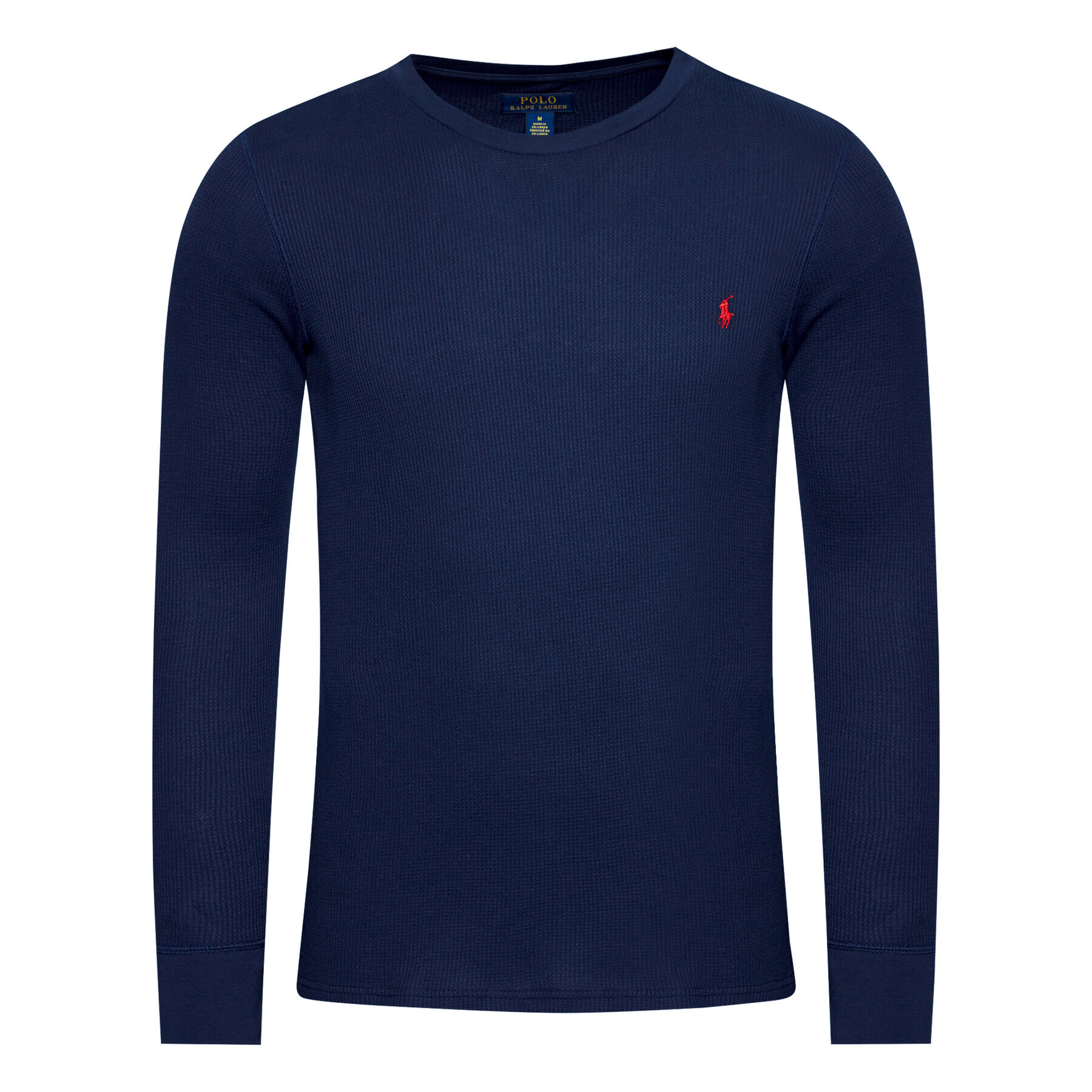 Polo Ralph Lauren Longsleeve Crw 714830284001 Bleumarin Slim Fit - Pled.ro