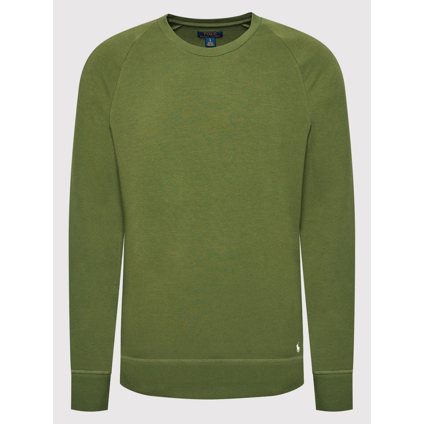 Polo Ralph Lauren Longsleeve Crw 714833977005 Verde Regular Fit - Pled.ro