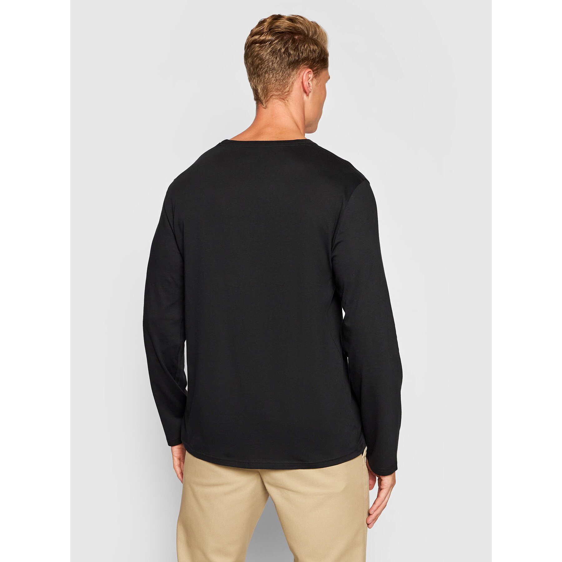 Polo Ralph Lauren Longsleeve Sle 714844759001 Negru Regular Fit - Pled.ro