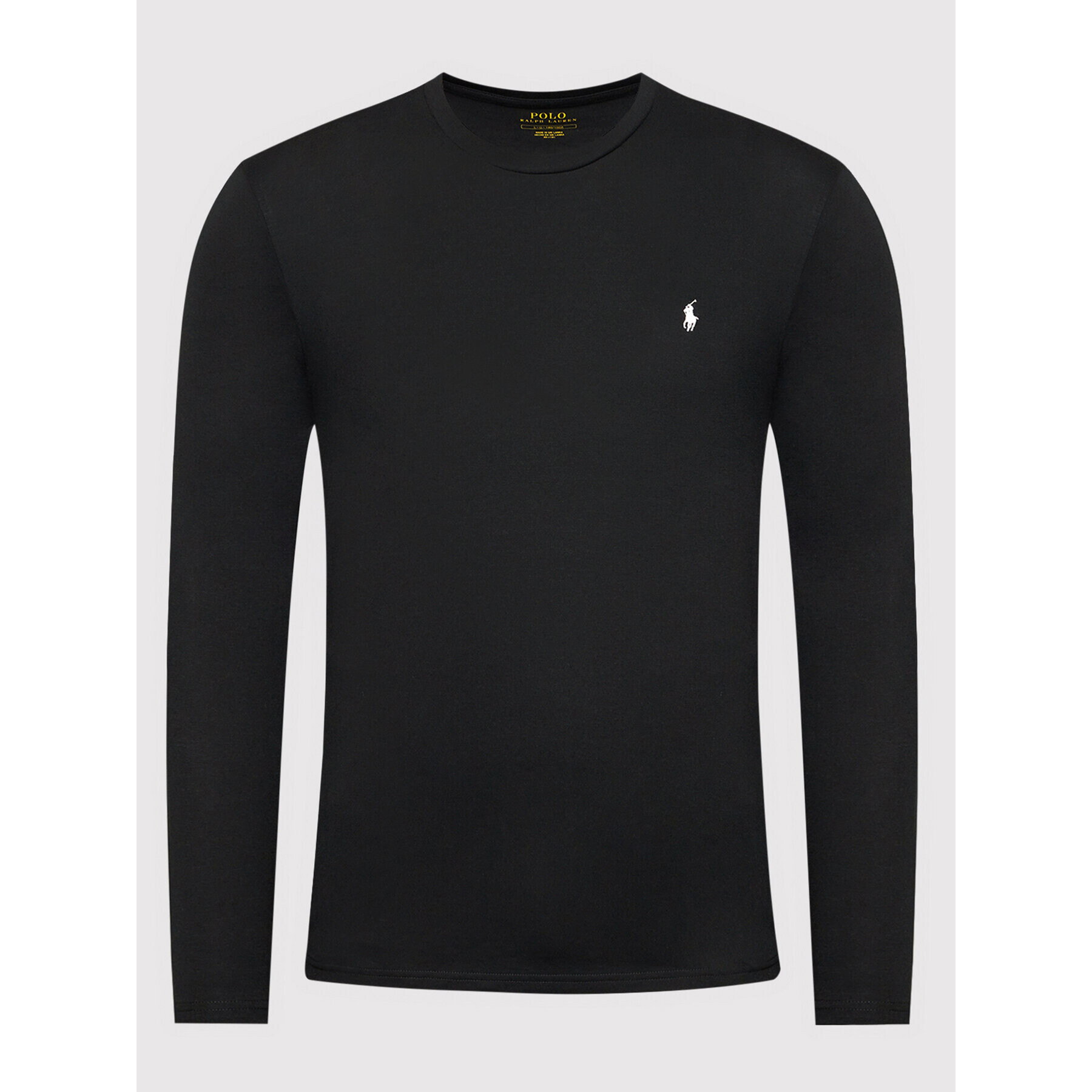 Polo Ralph Lauren Longsleeve Sle 714844759001 Negru Regular Fit - Pled.ro