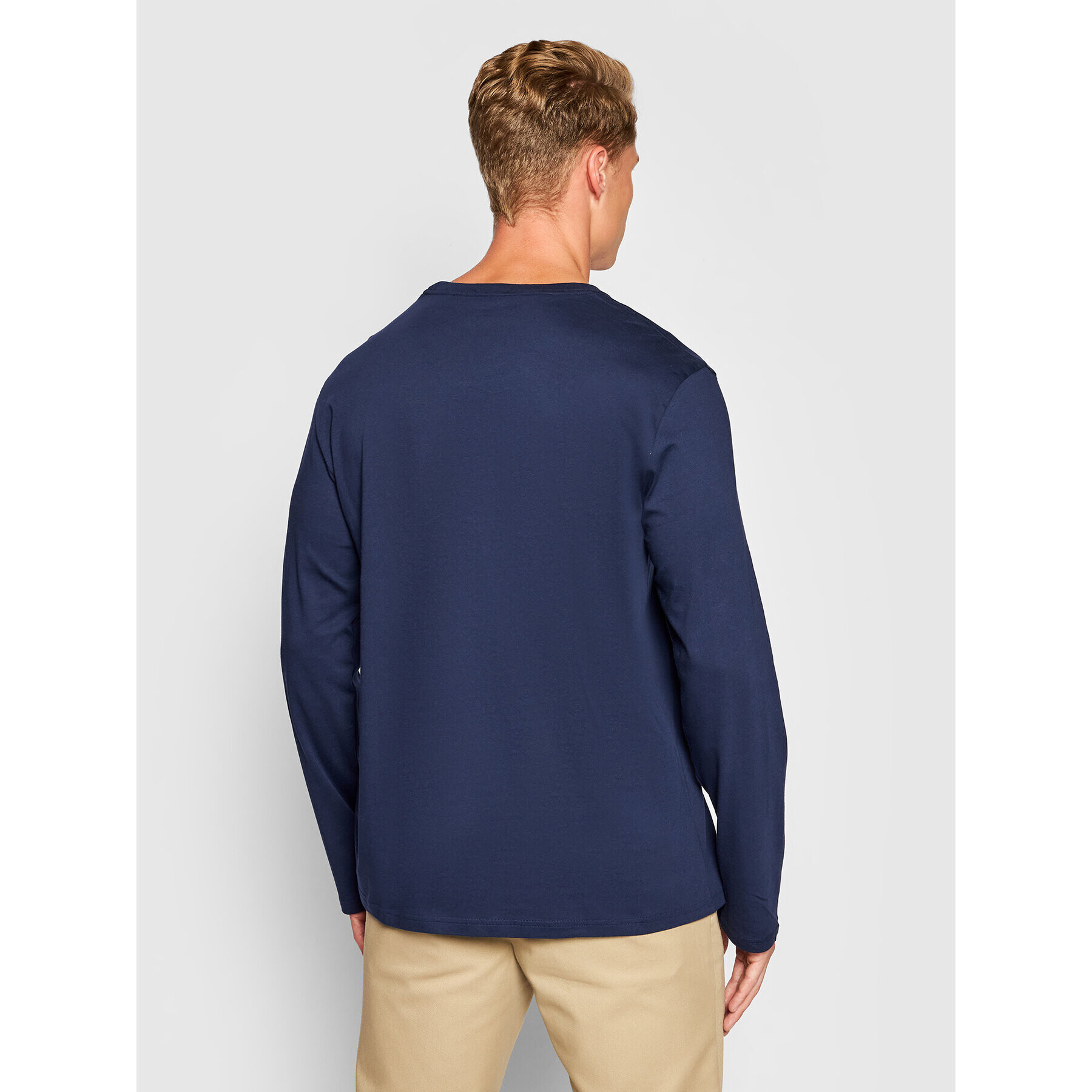 Polo Ralph Lauren Longsleeve Sle 714844759002 Bleumarin Regular Fit - Pled.ro