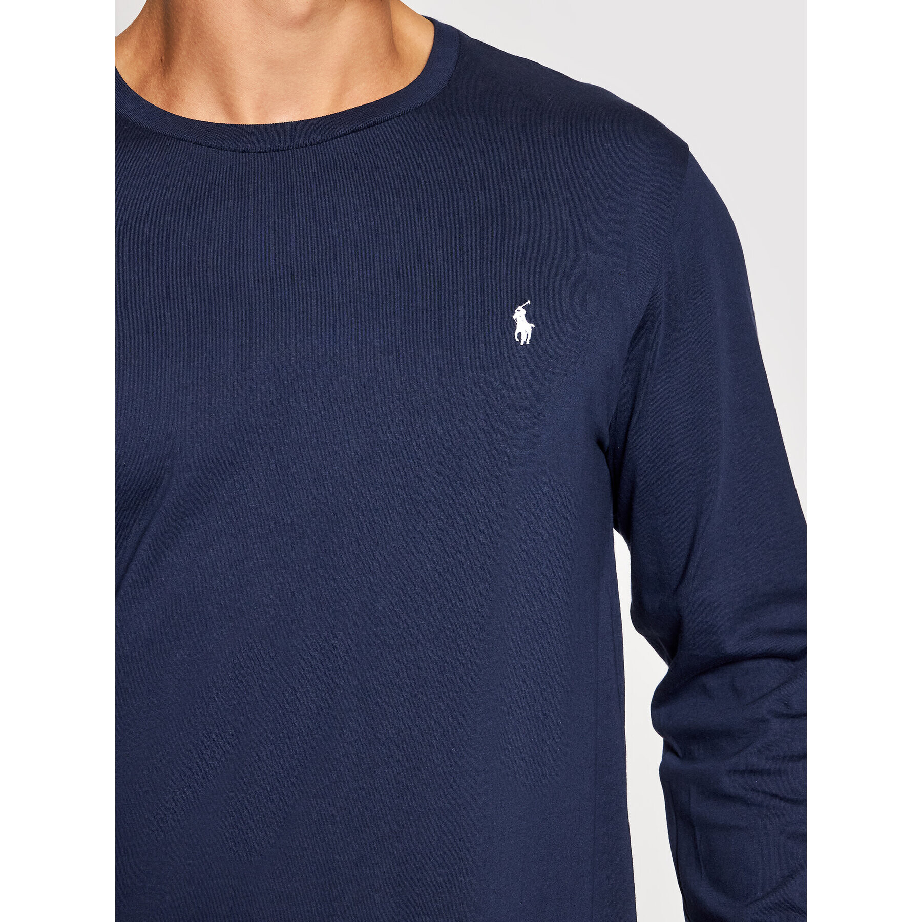 Polo Ralph Lauren Longsleeve Sle 714844759002 Bleumarin Regular Fit - Pled.ro