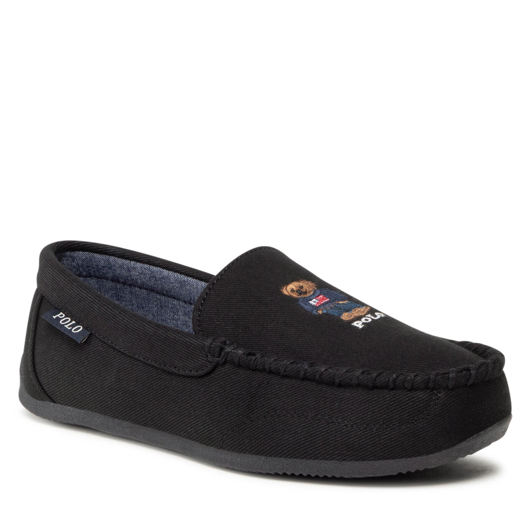 Polo Ralph Lauren Mocasini Declan Bear RF103569 Negru - Pled.ro