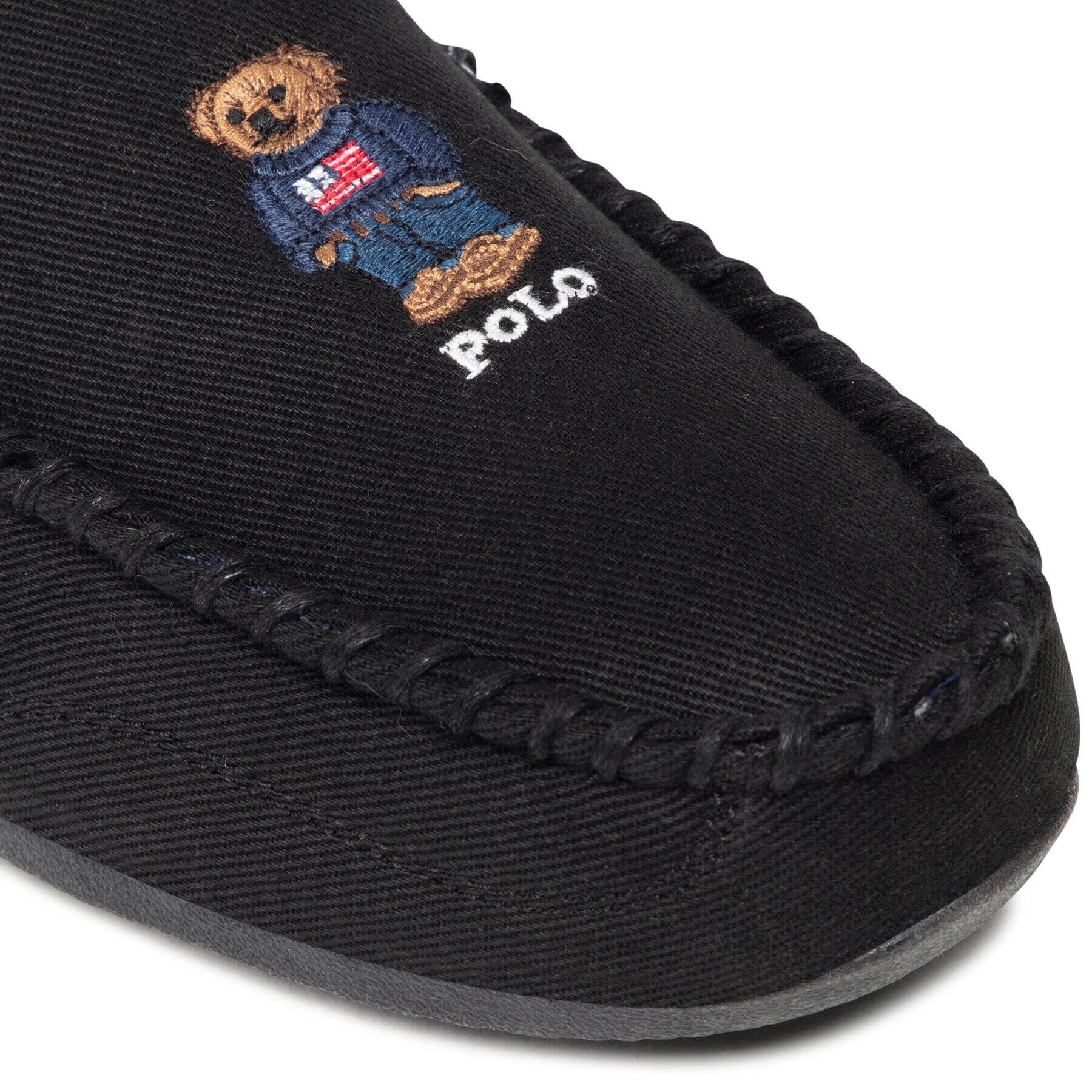 Polo Ralph Lauren Mocasini Declan Bear RF103569 Negru - Pled.ro