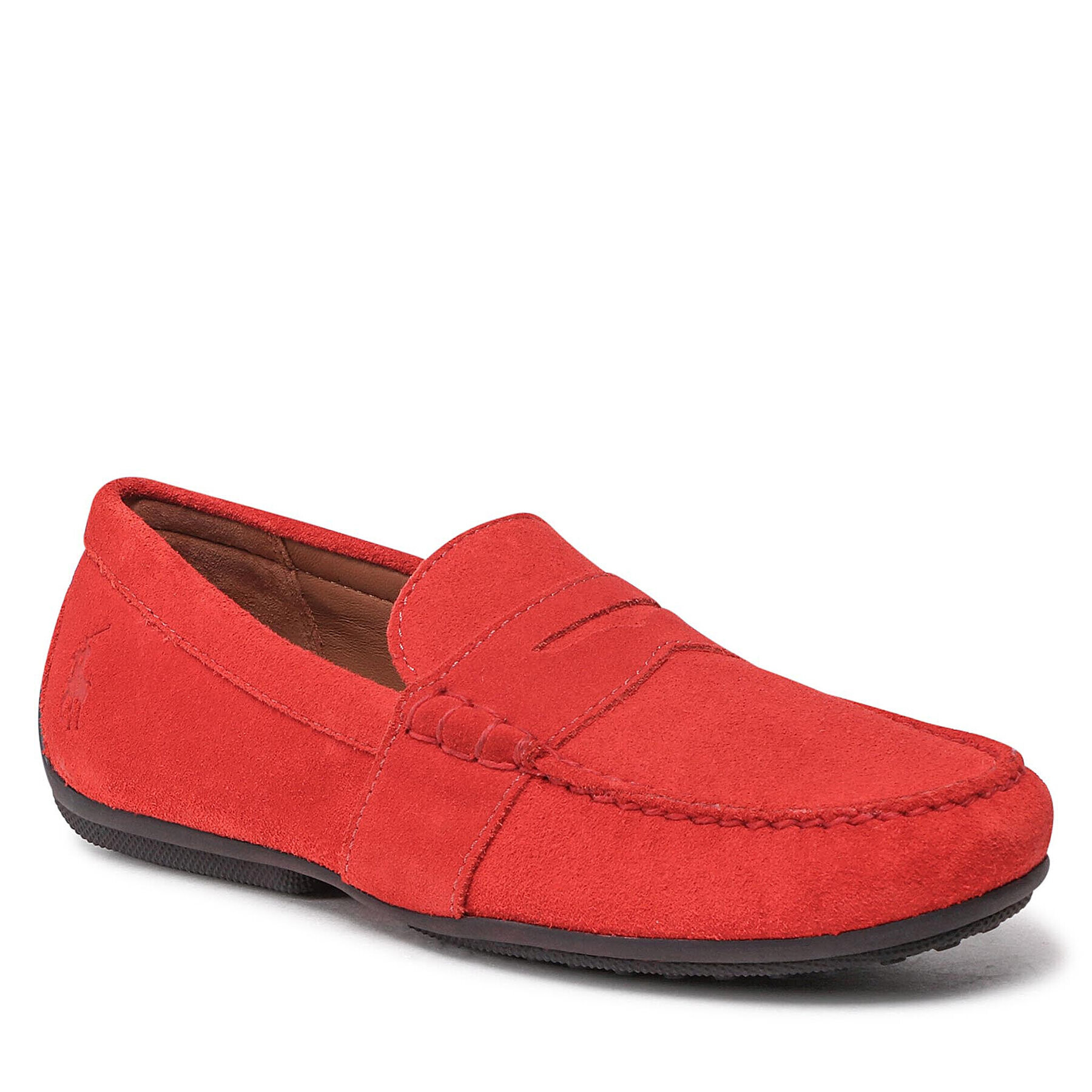 Polo Ralph Lauren Mocasini Reynold 803746595010 Roșu - Pled.ro