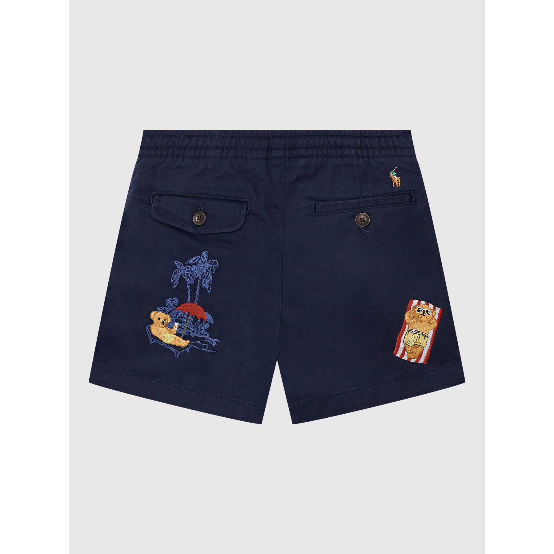 Polo Ralph Lauren Pantalon scurți din material 322865498001 Bleumarin Regular Fit - Pled.ro