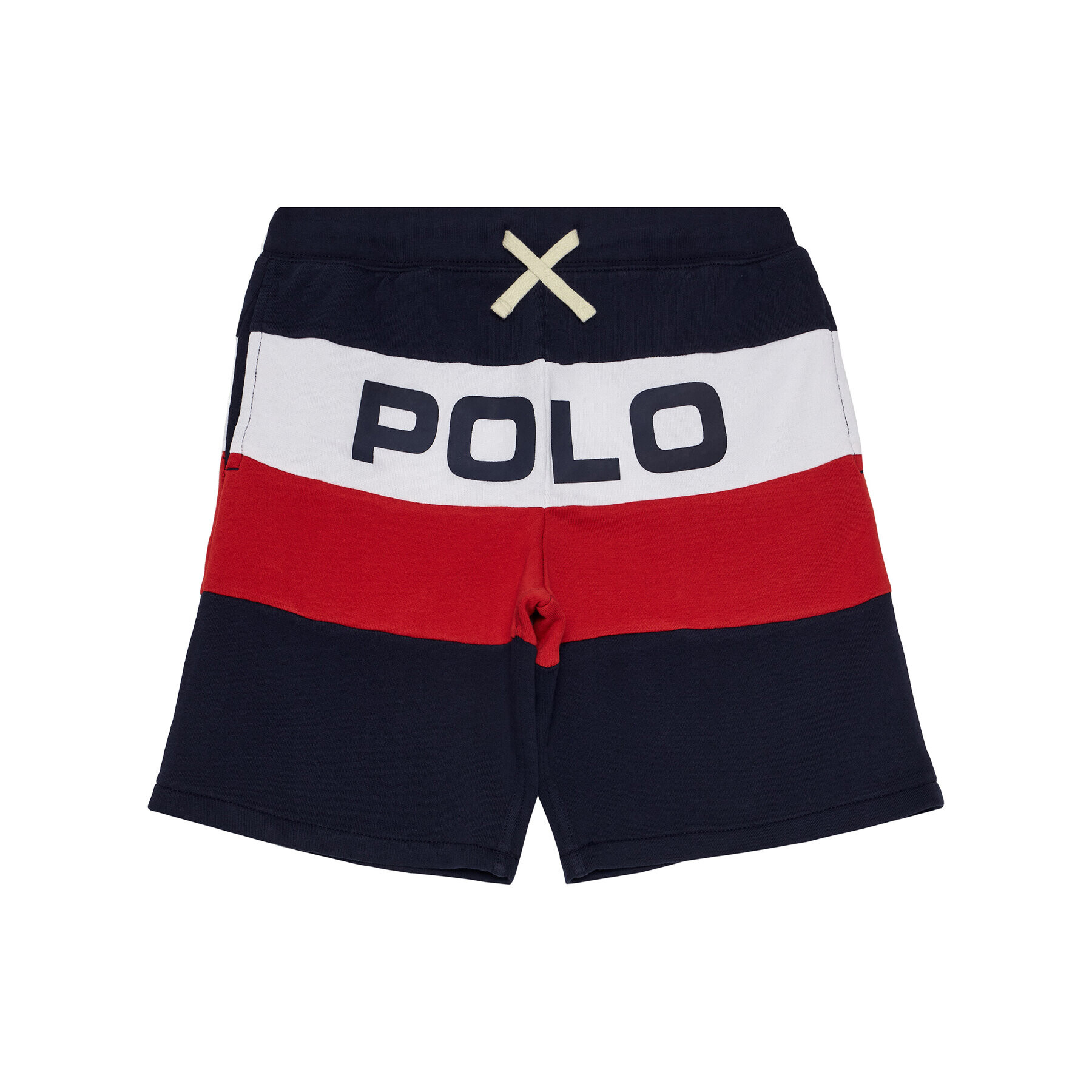 Polo Ralph Lauren Pantalon scurți din material Summer II 323786440001 Bleumarin Regular Fit - Pled.ro