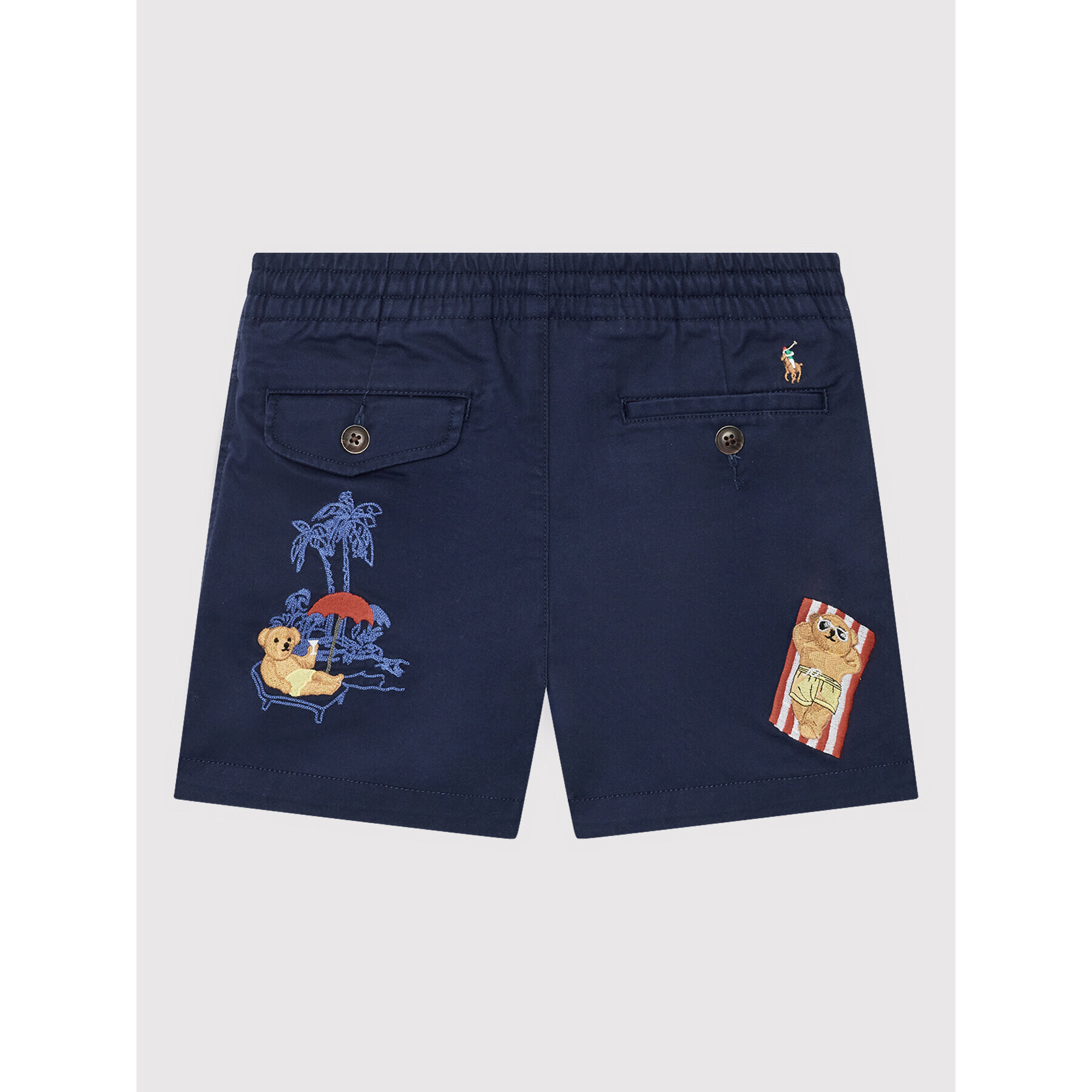 Polo Ralph Lauren Pantalon scurți din material 323865498001 Bleumarin Relaxed Fit - Pled.ro