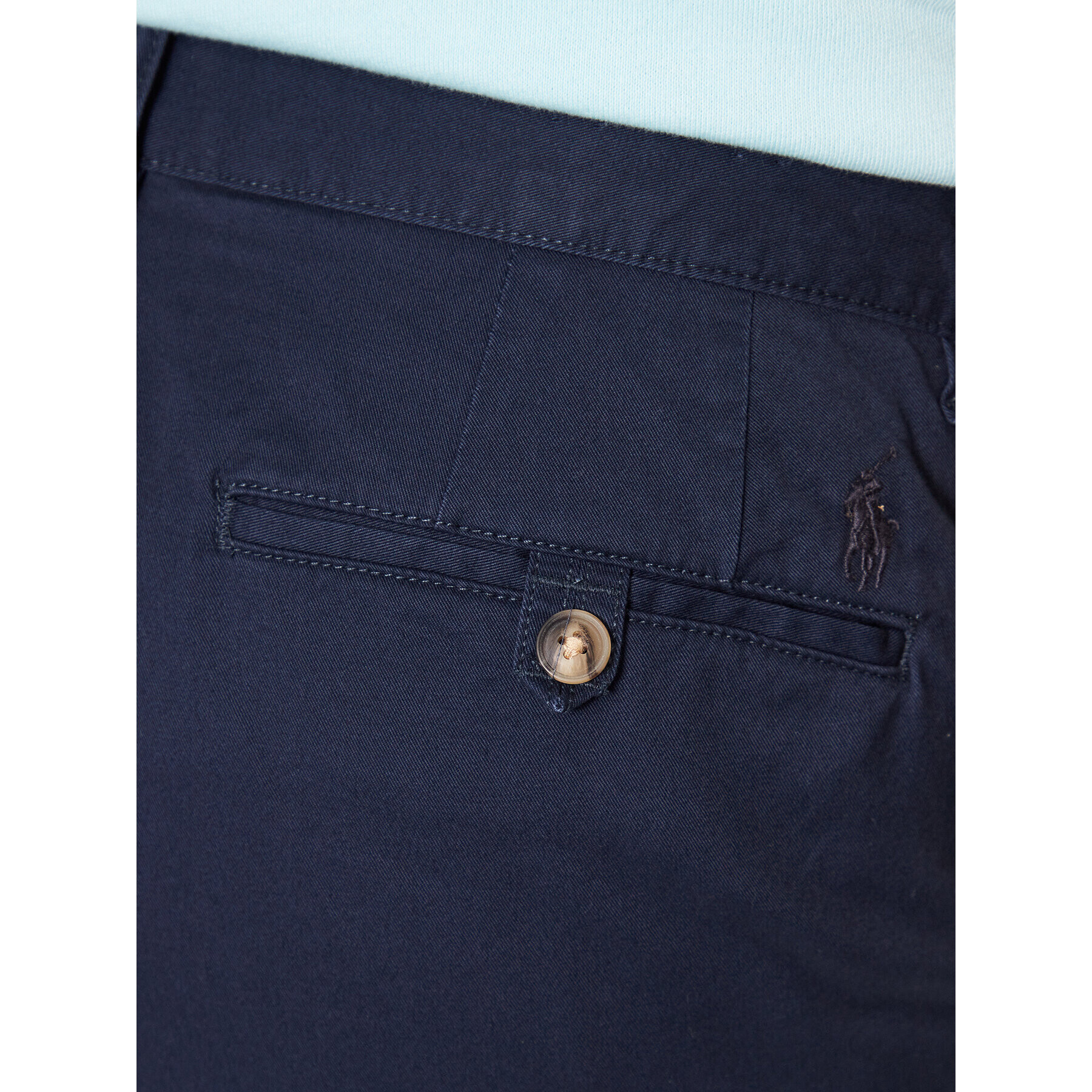 Polo Ralph Lauren Pantalon scurți din material 710799213005 Bleumarin Slim Fit - Pled.ro