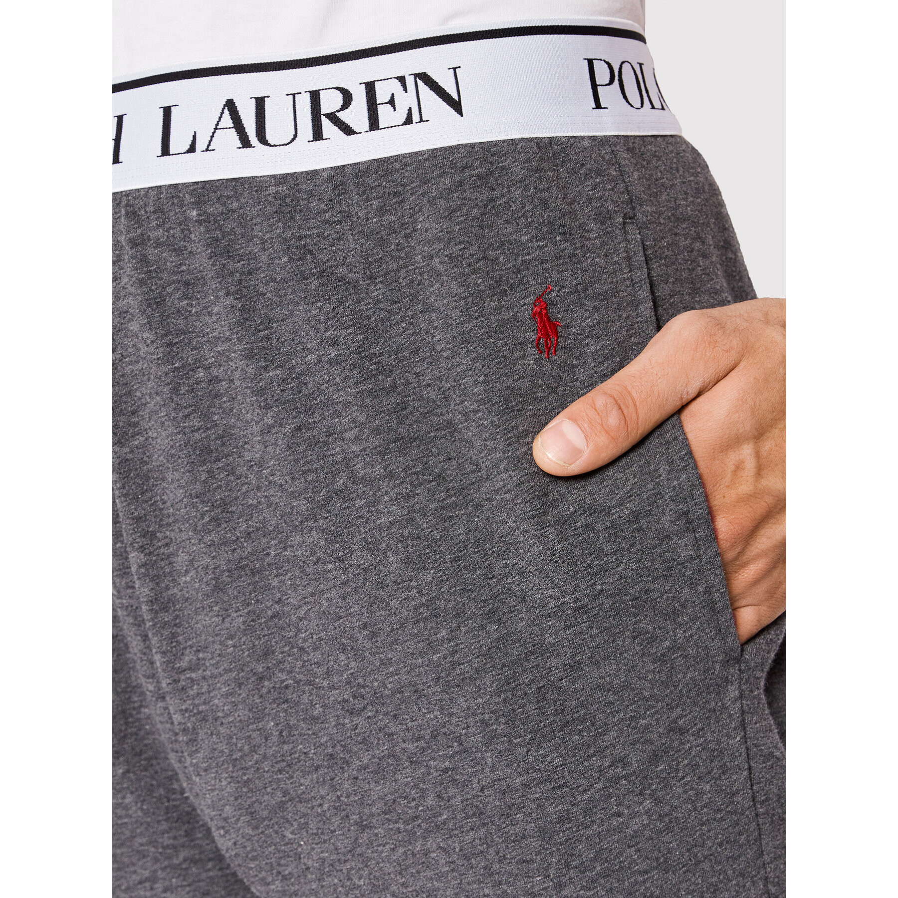 Polo Ralph Lauren Pantaloni pijama 714833978004 Gri Regular Fit - Pled.ro