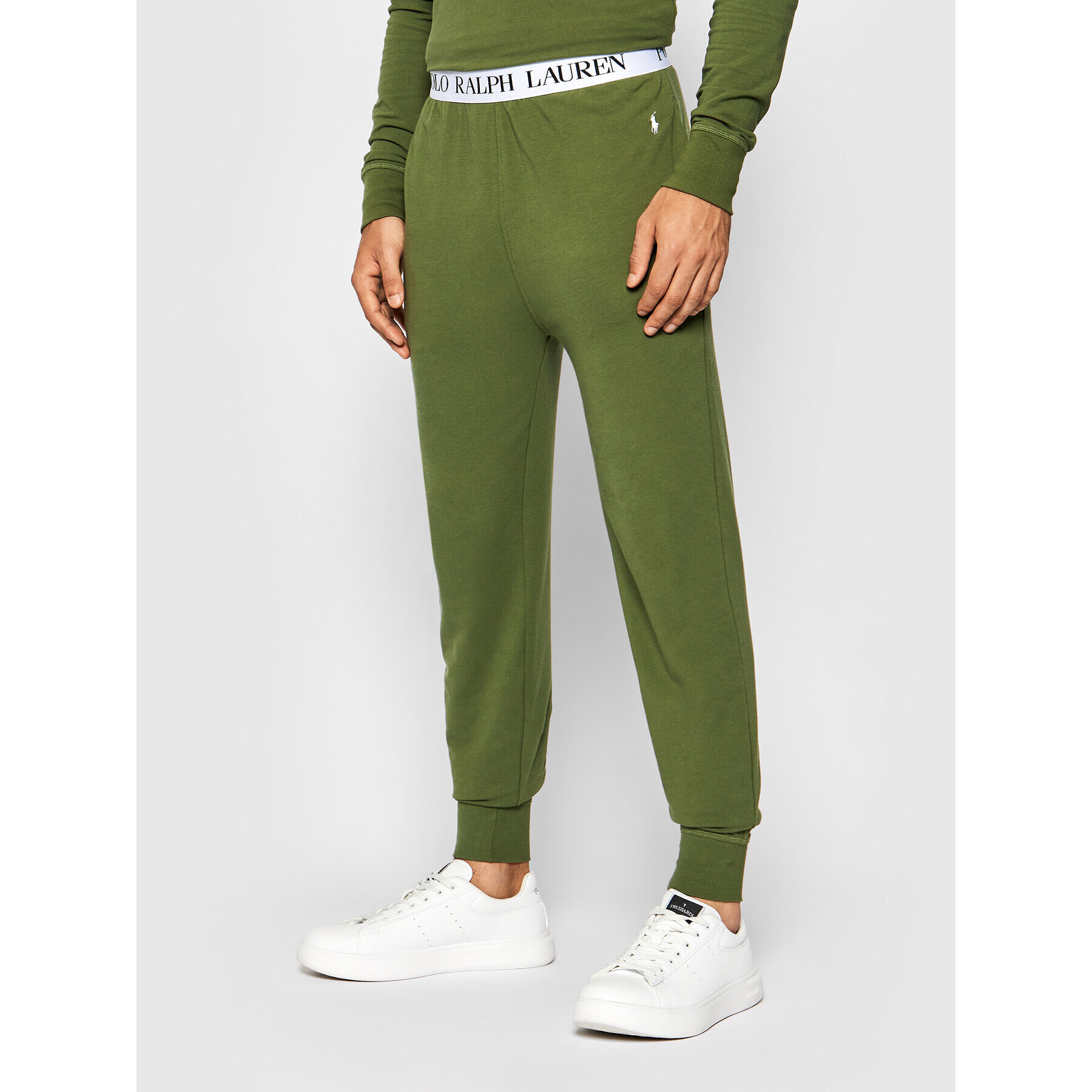 Polo Ralph Lauren Pantaloni pijama 714833978005 Verde Regular Fit - Pled.ro