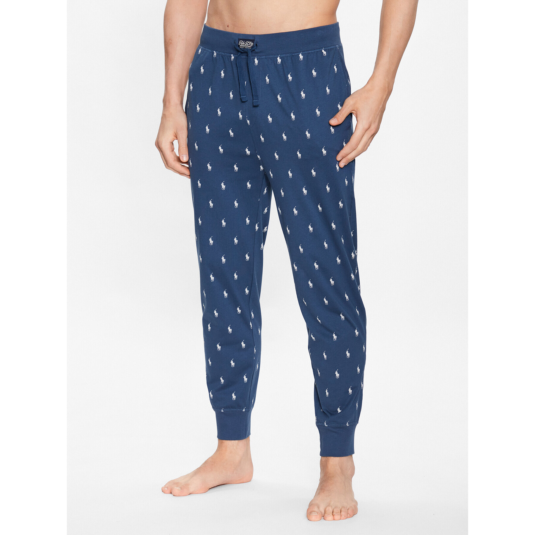 Polo Ralph Lauren Pantaloni pijama 714899500003 Bleumarin Regular Fit - Pled.ro