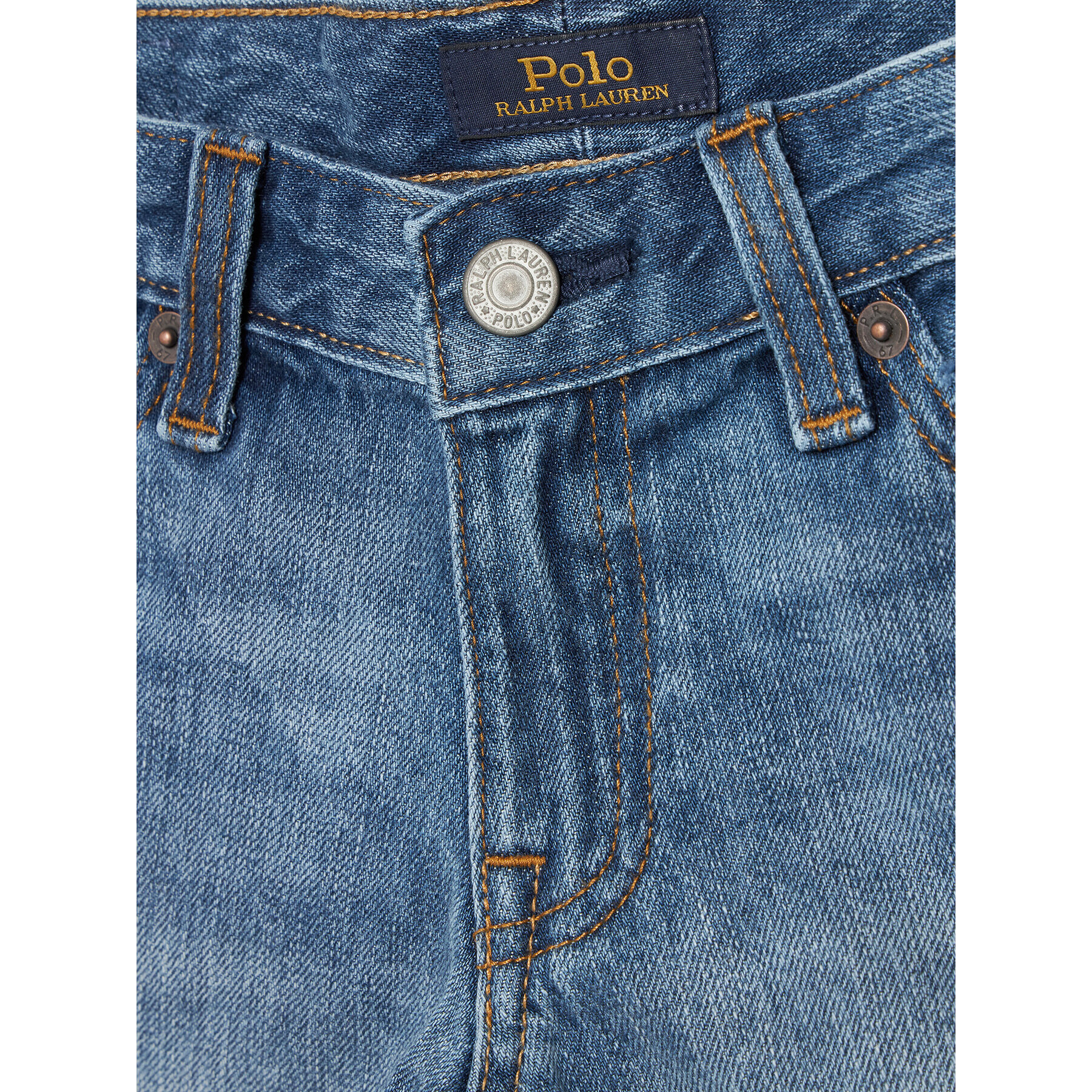 Polo Ralph Lauren Pantaloni scurți de blugi 313786391001 Albastru Regular Fit - Pled.ro