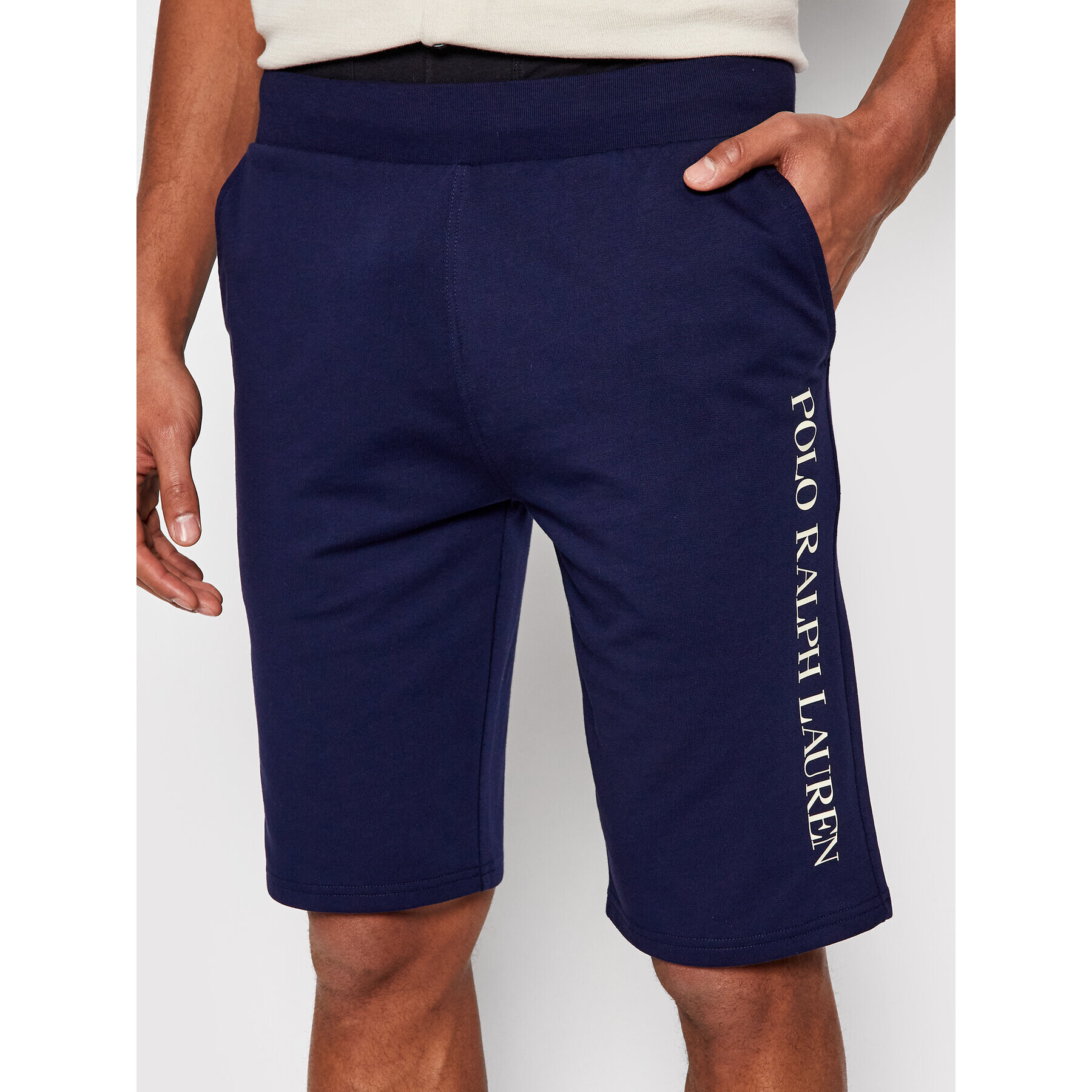 Polo Ralph Lauren Pantaloni scurți sport Ssh 714830294002 Bleumarin Regular Fit - Pled.ro