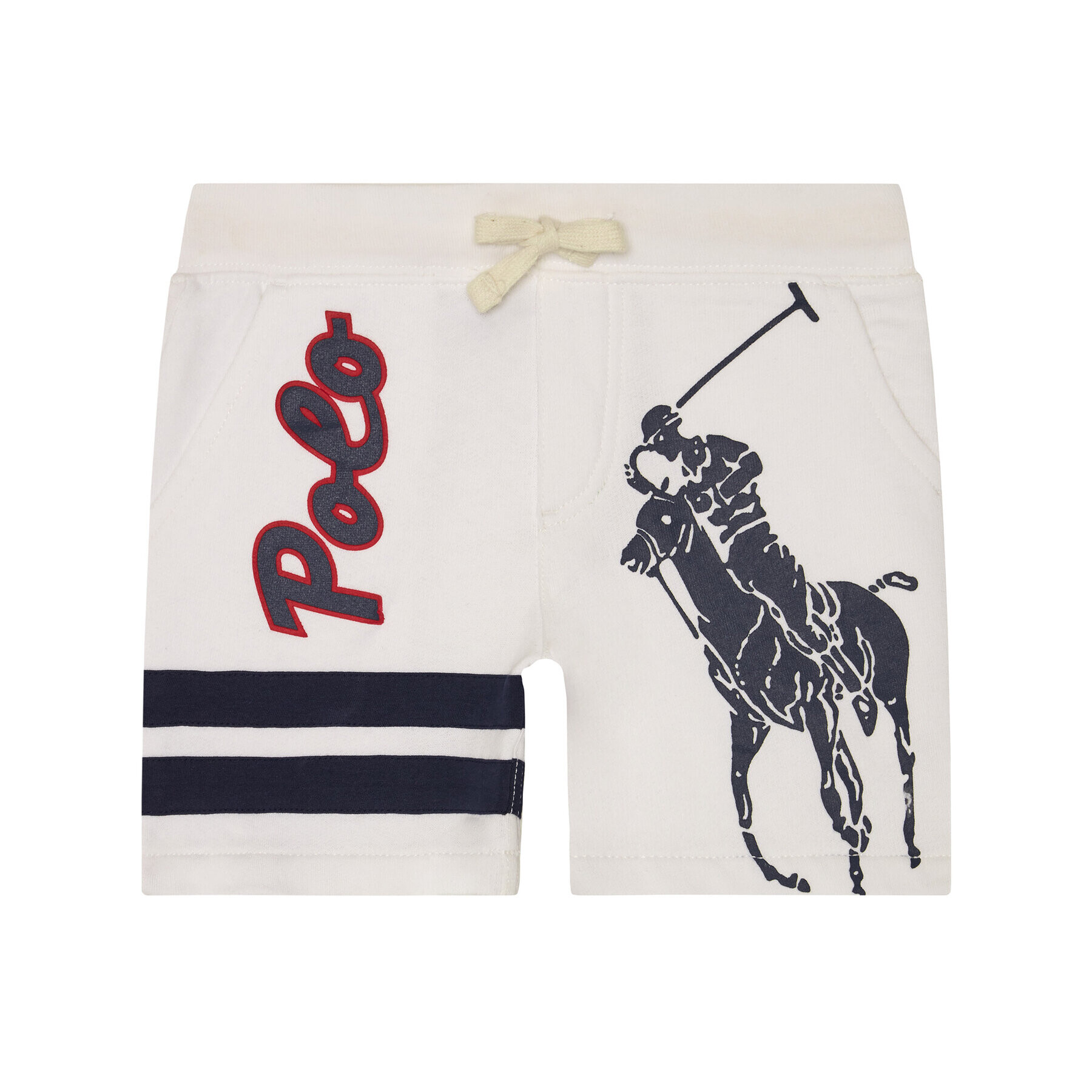 Polo Ralph Lauren Pantaloni scurți sport Summer II 322786438001 Alb Regular Fit - Pled.ro