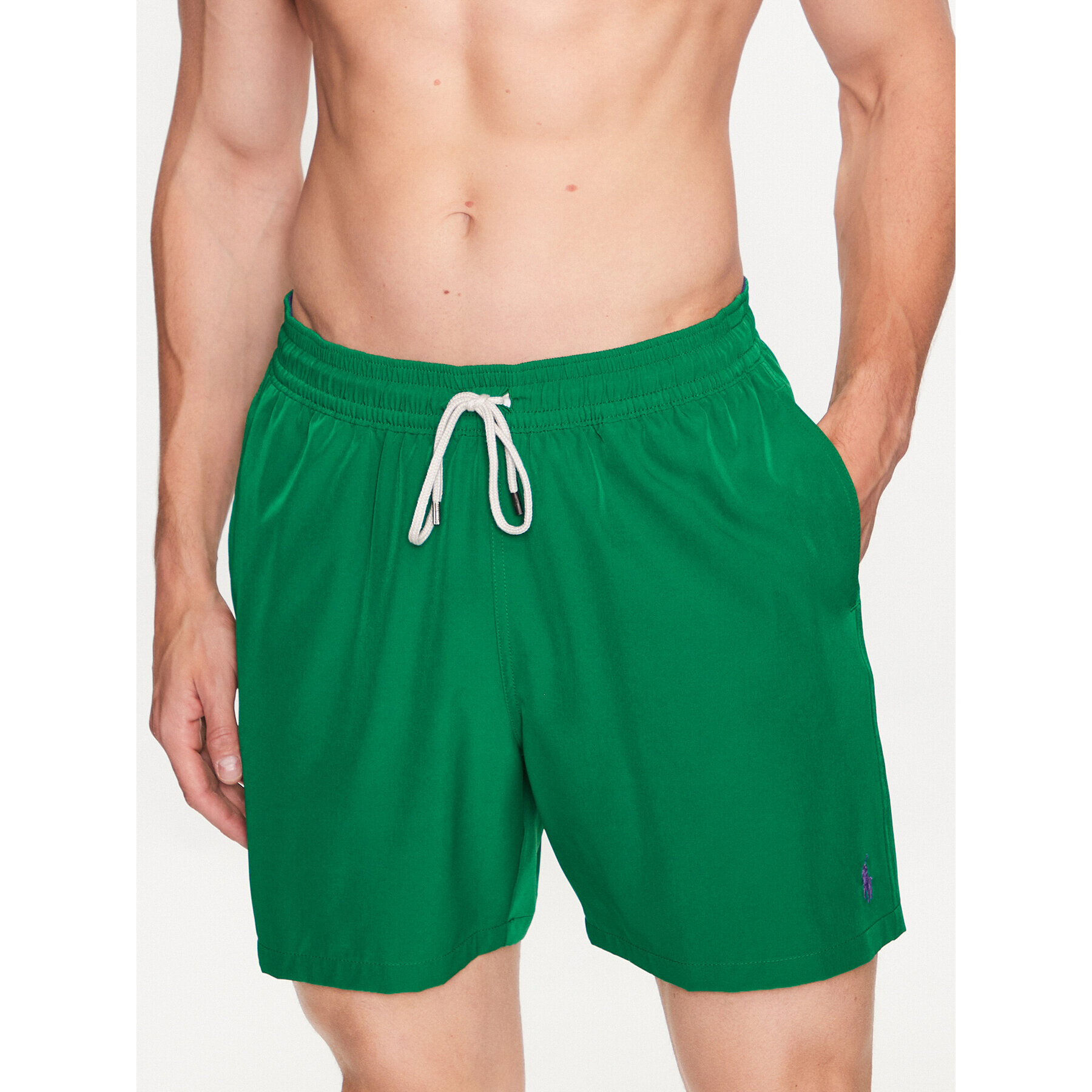 Polo Ralph Lauren Pantaloni scurți pentru înot 710829851034 Verde Regular Fit - Pled.ro