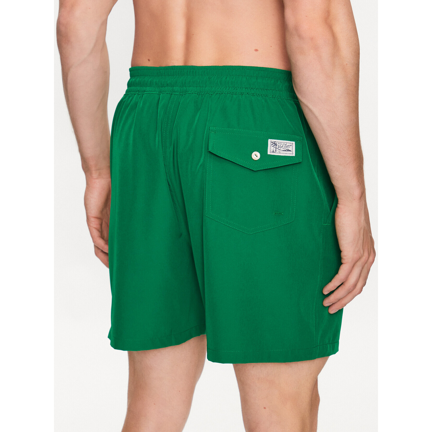 Polo Ralph Lauren Pantaloni scurți pentru înot 710829851034 Verde Regular Fit - Pled.ro