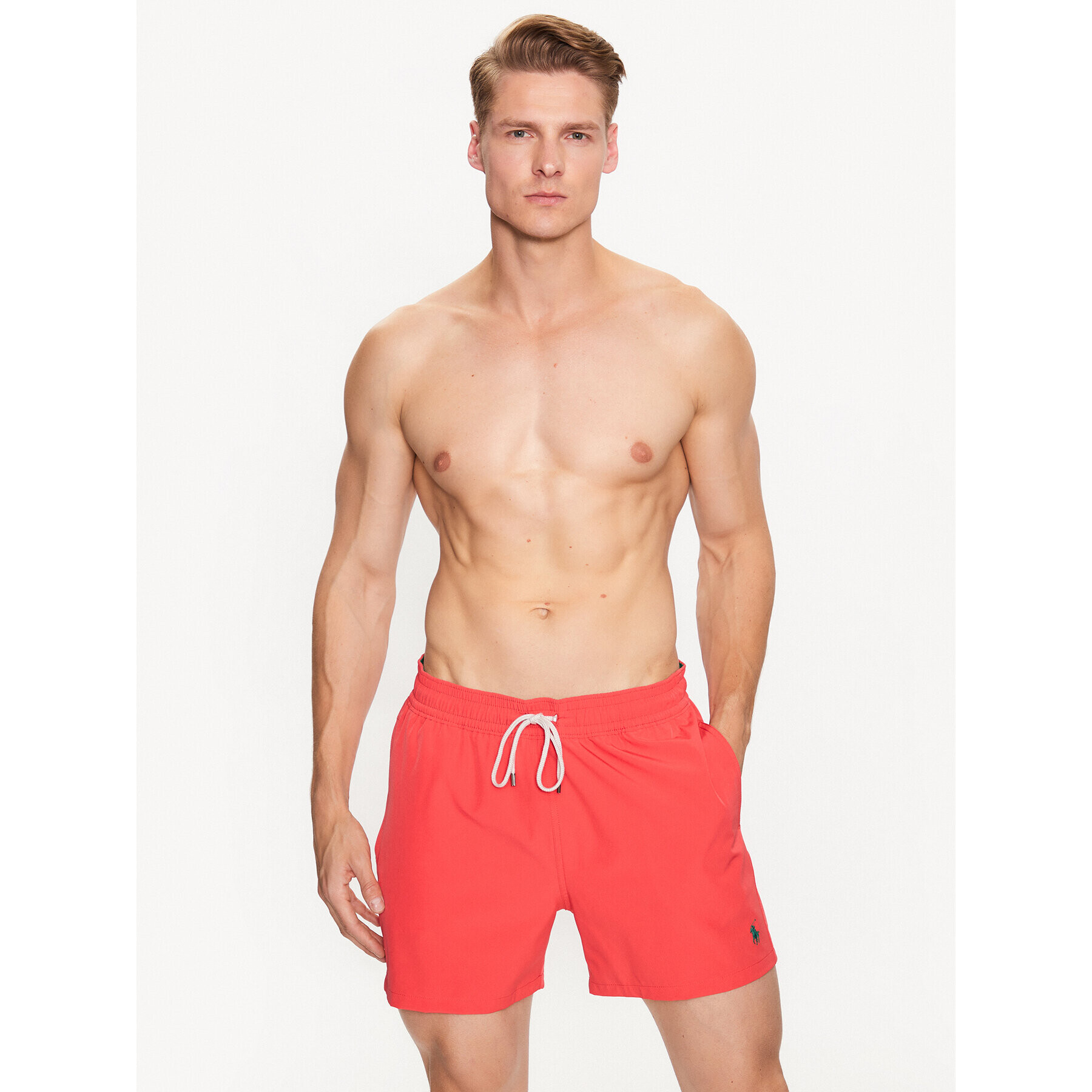 Polo Ralph Lauren Pantaloni scurți pentru înot 710837404021 Roșu Regular Fit - Pled.ro