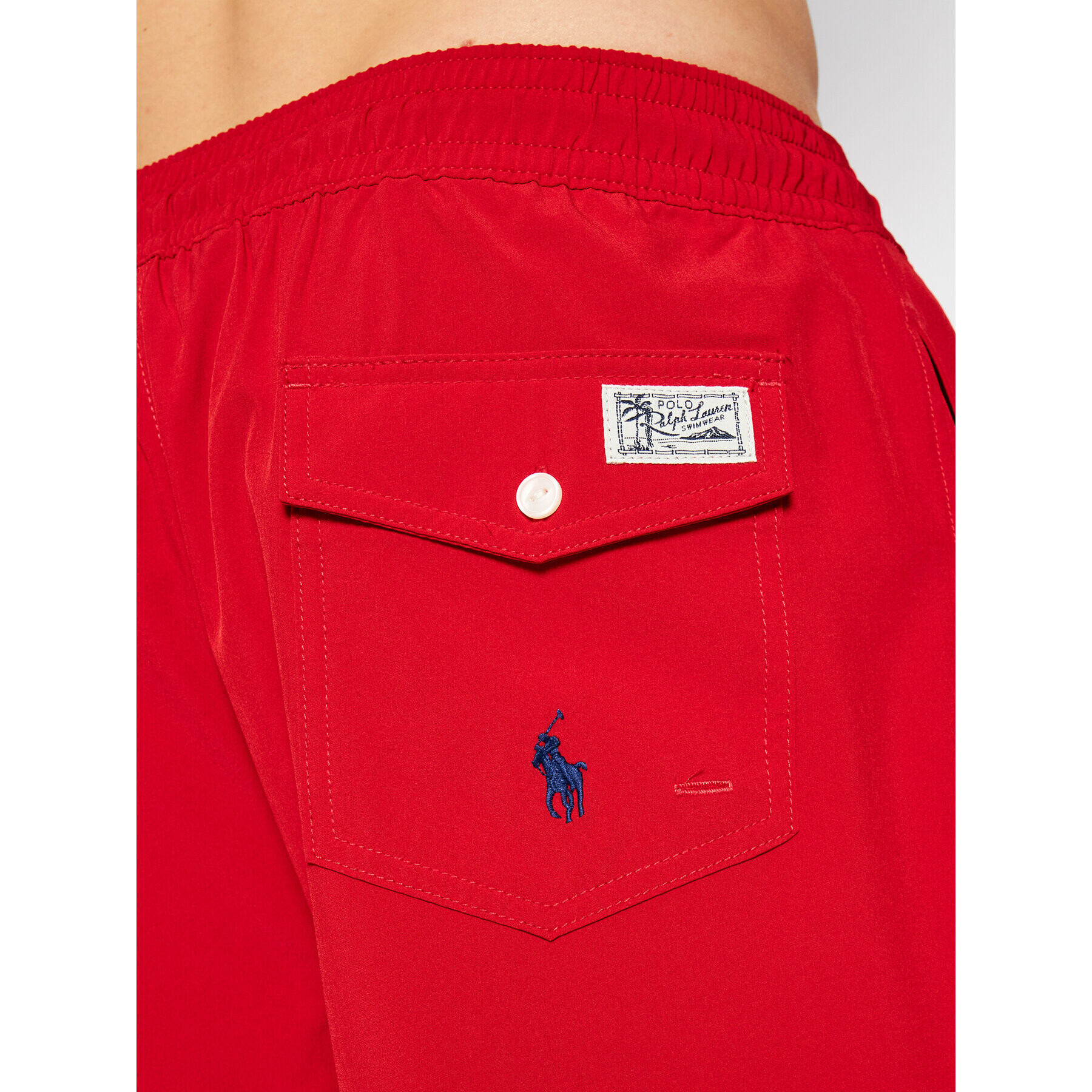 Polo Ralph Lauren Pantaloni scurți pentru înot Traveler 710835129001 Roșu Regular Fit - Pled.ro