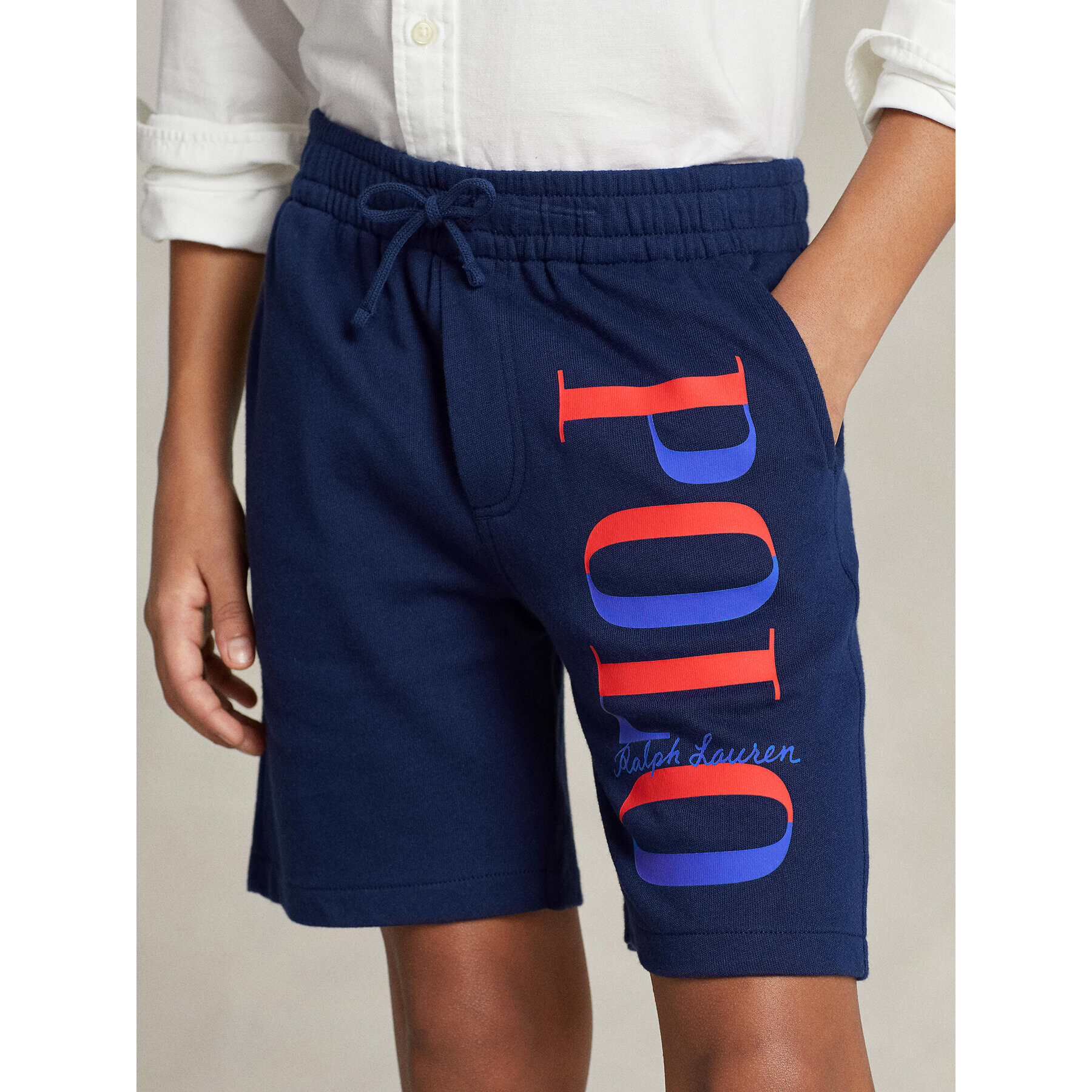 Polo Ralph Lauren Pantaloni scurți sport 323903113001 Bleumarin Regular Fit - Pled.ro