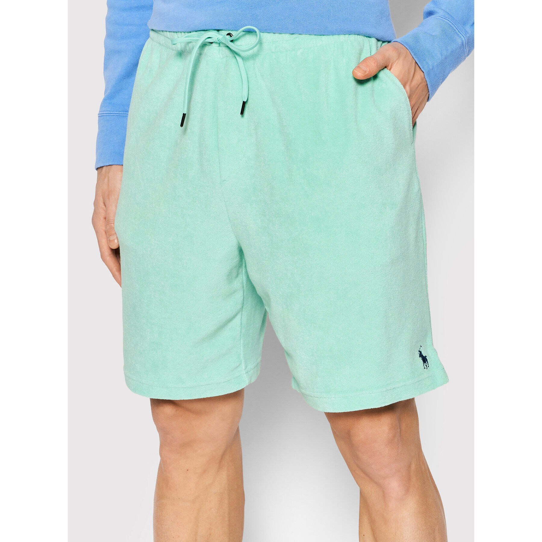 Polo Ralph Lauren Pantaloni scurți sport 710835787007 Verde Regular Fit - Pled.ro