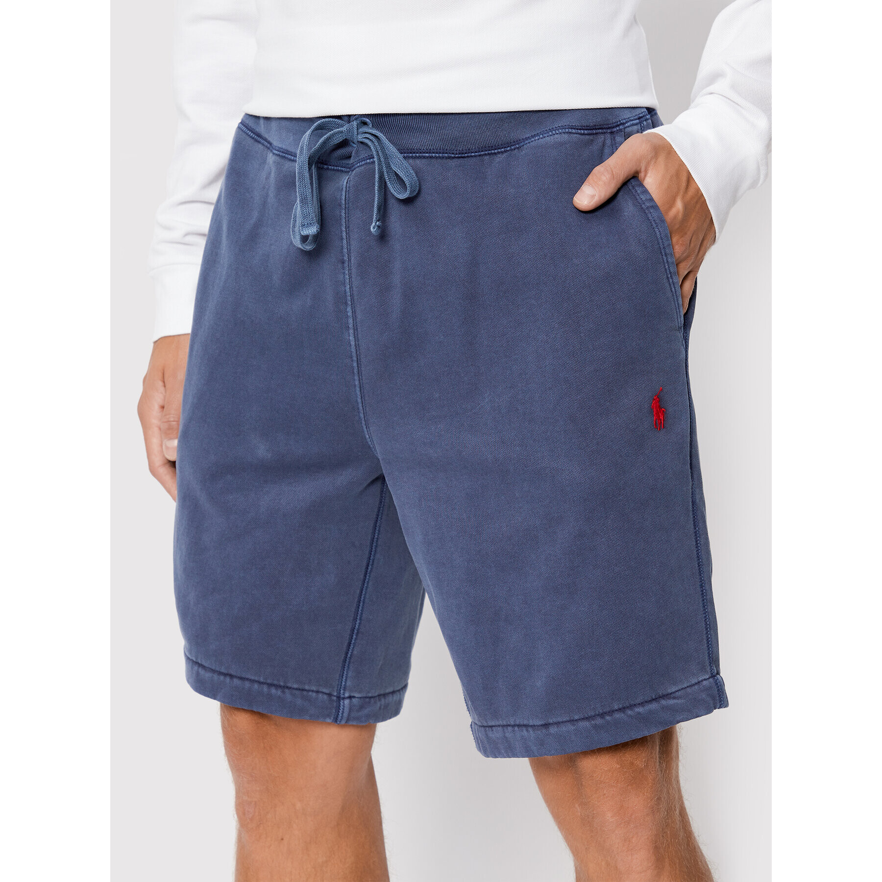 Polo Ralph Lauren Pantaloni scurți sport 710865369001 Bleumarin Regular Fit - Pled.ro