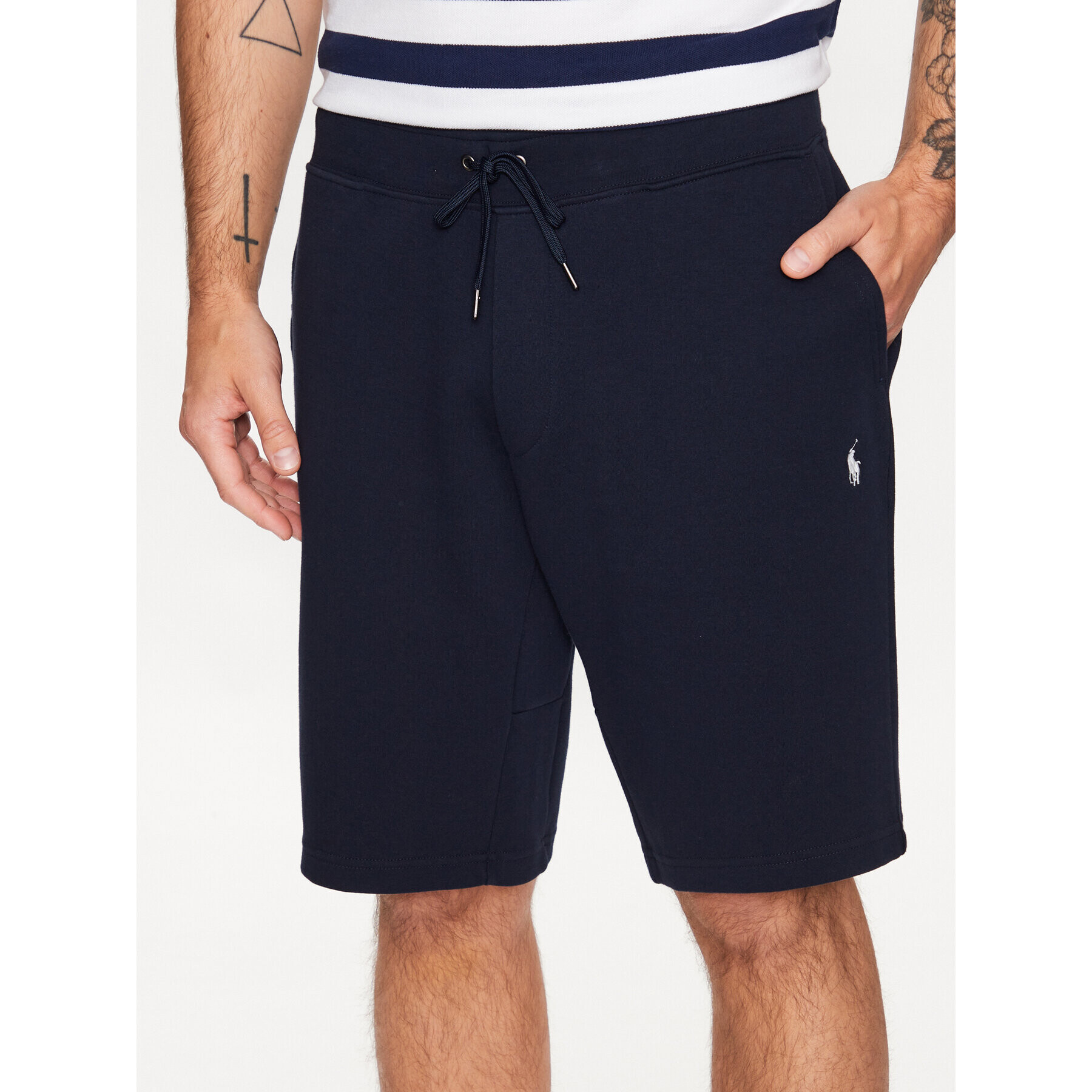 Polo Ralph Lauren Pantaloni scurți sport 710881520002 Bleumarin Regular Fit - Pled.ro