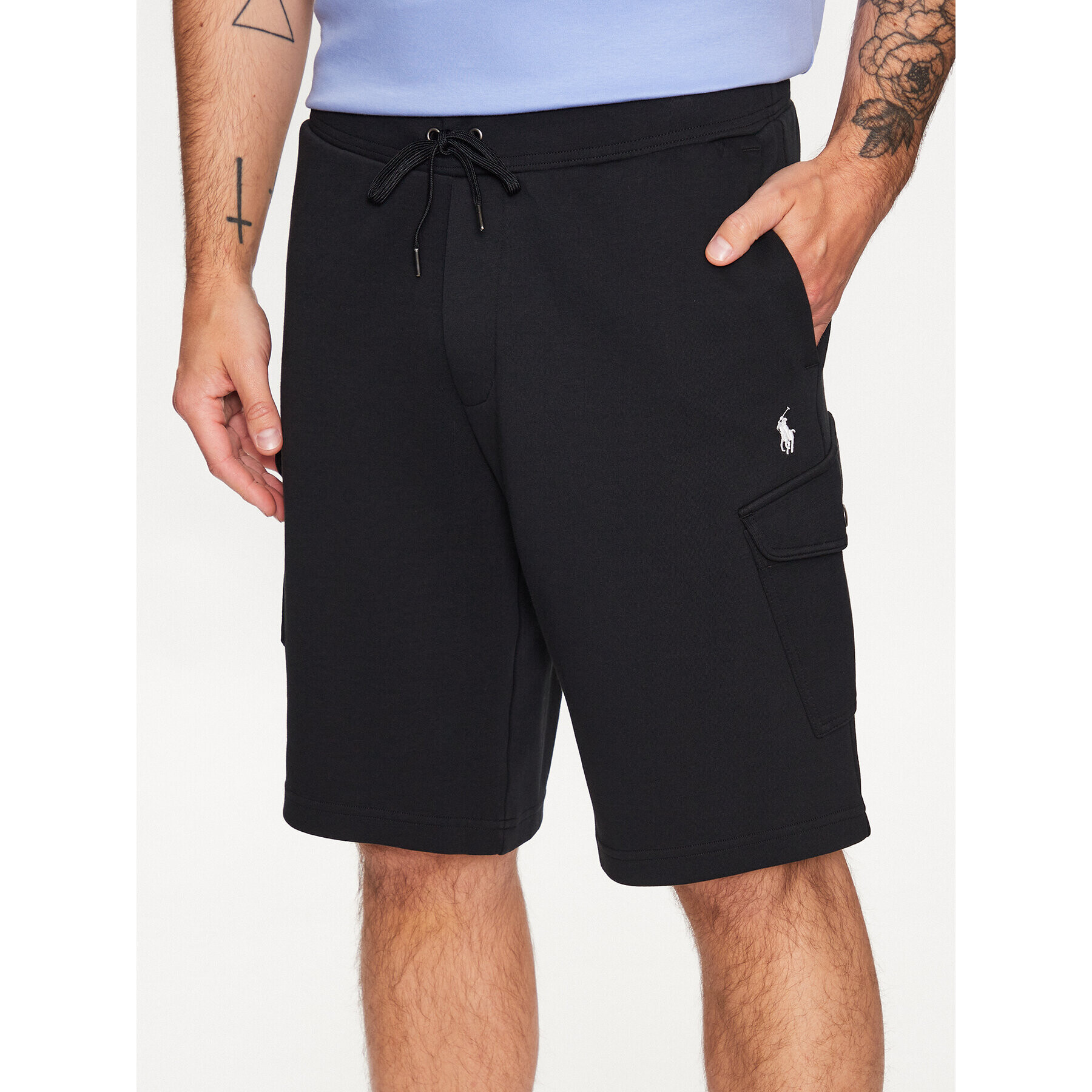 Polo Ralph Lauren Pantaloni scurți sport 710887289006 Negru Regular Fit - Pled.ro