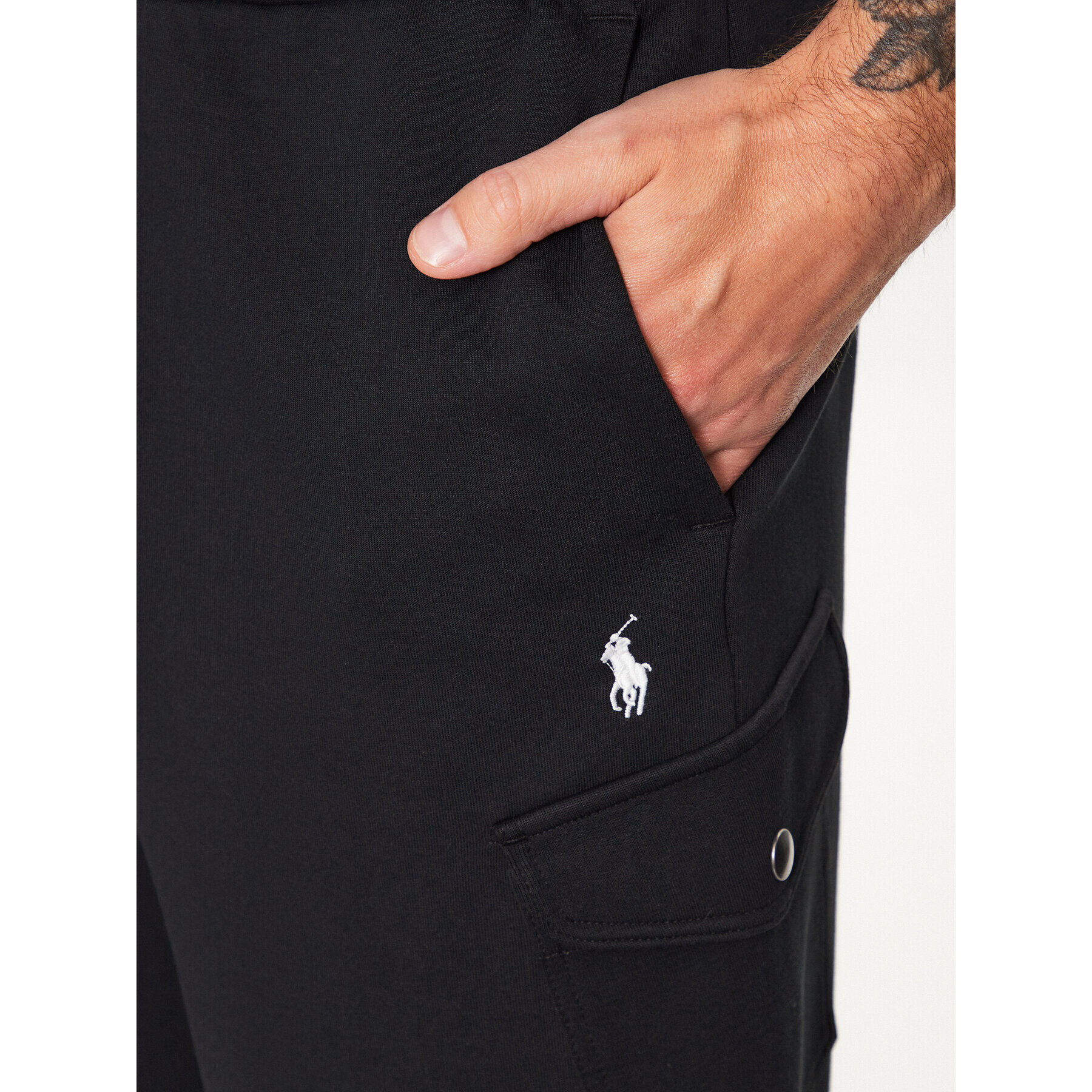 Polo Ralph Lauren Pantaloni scurți sport 710887289006 Negru Regular Fit - Pled.ro