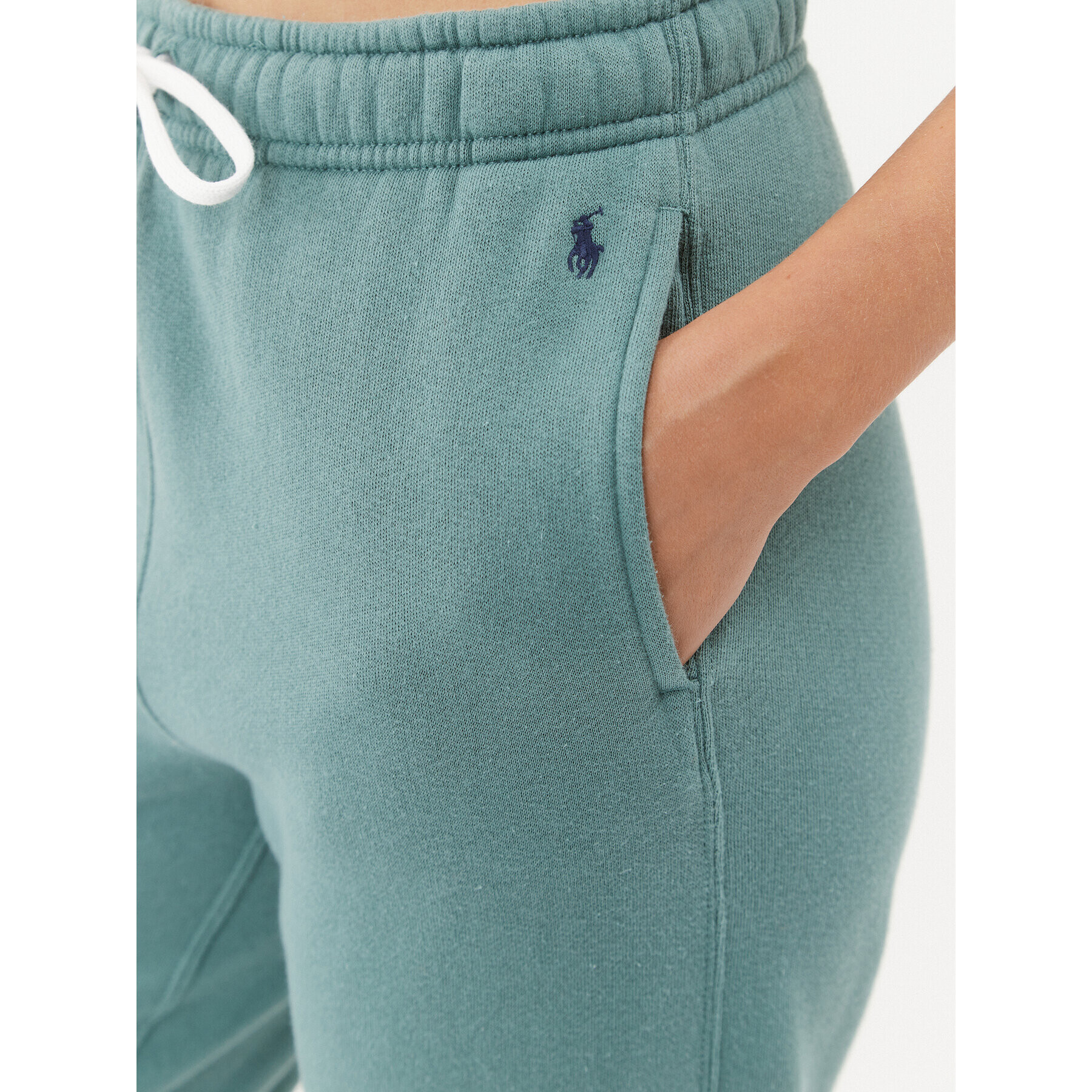 Polo Ralph Lauren Pantaloni trening 211891560013 Verde Regular Fit - Pled.ro