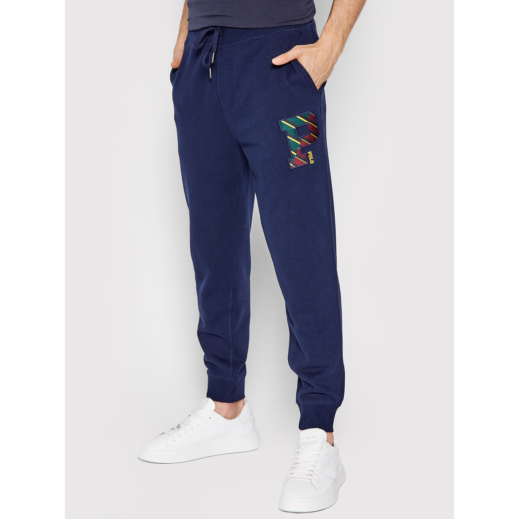 Polo Ralph Lauren Pantaloni trening 710853273001 Bleumarin Regular Fit - Pled.ro