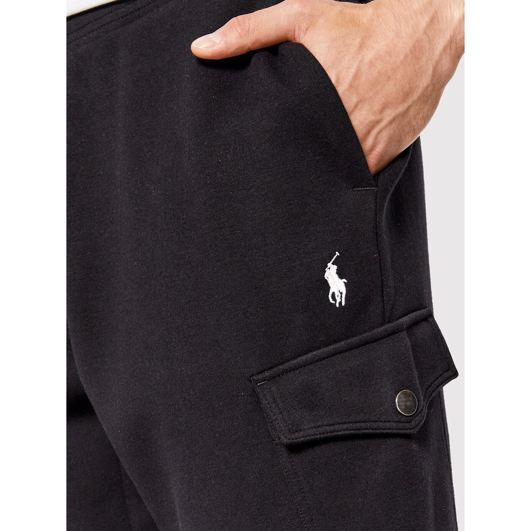 Polo Ralph Lauren Pantaloni trening 710860590001 Negru Regular Fit - Pled.ro