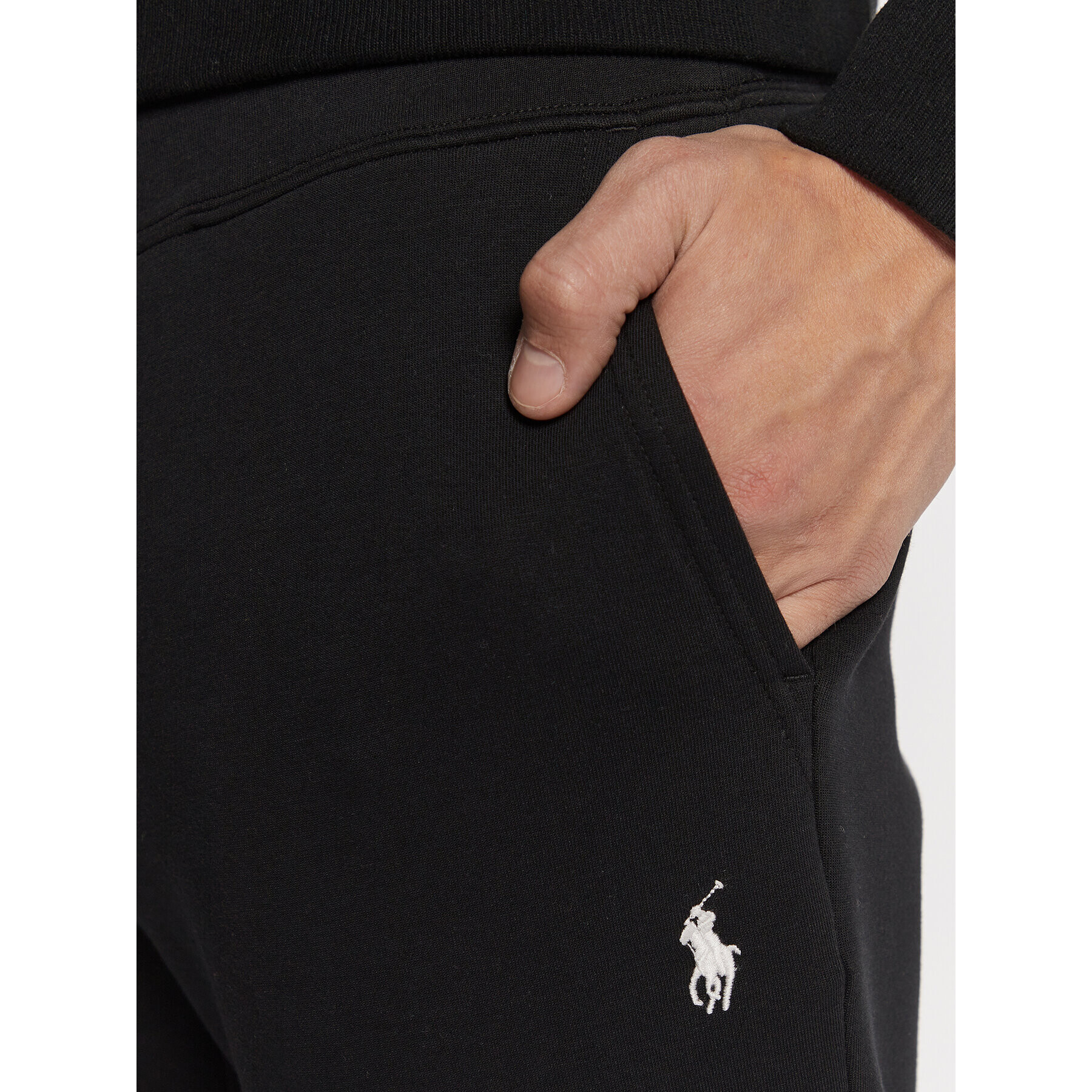 Polo Ralph Lauren Pantaloni trening 710888283 Negru Regular Fit - Pled.ro