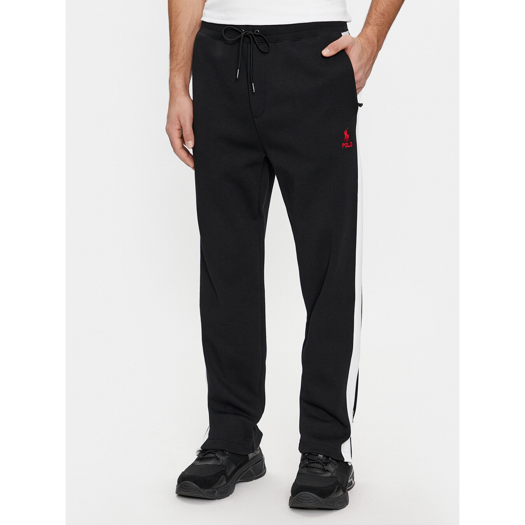 Polo Ralph Lauren Pantaloni trening 710926505002 Negru Regular Fit - Pled.ro