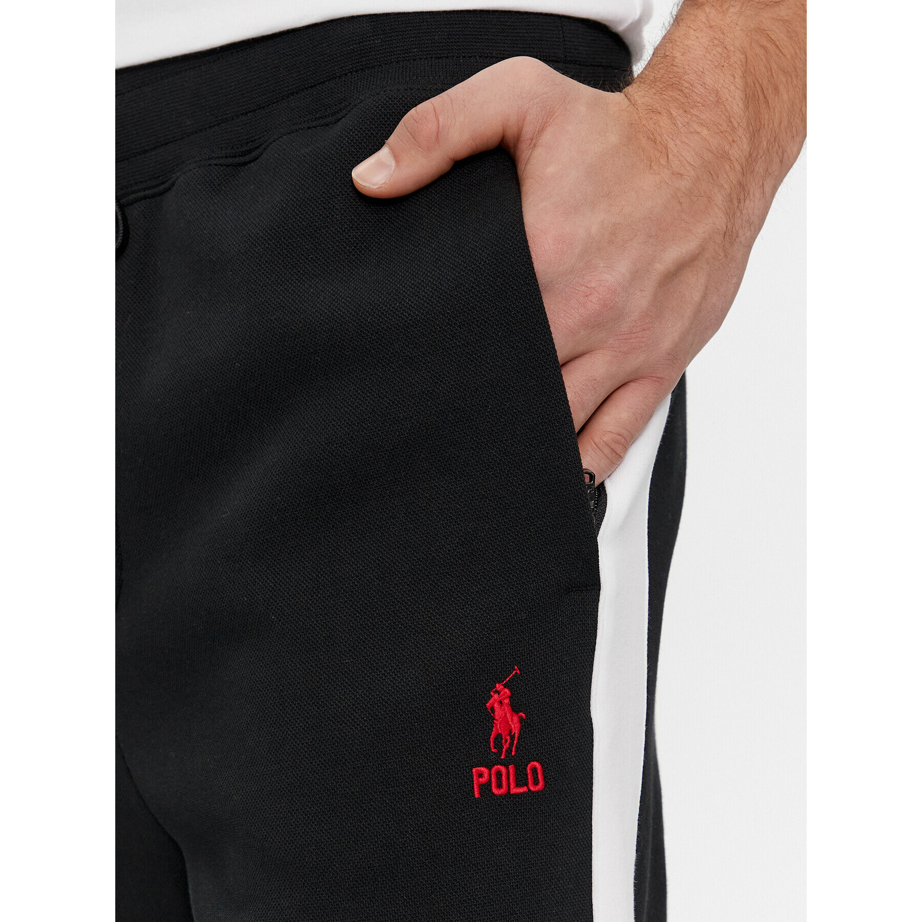 Polo Ralph Lauren Pantaloni trening 710926505002 Negru Regular Fit - Pled.ro