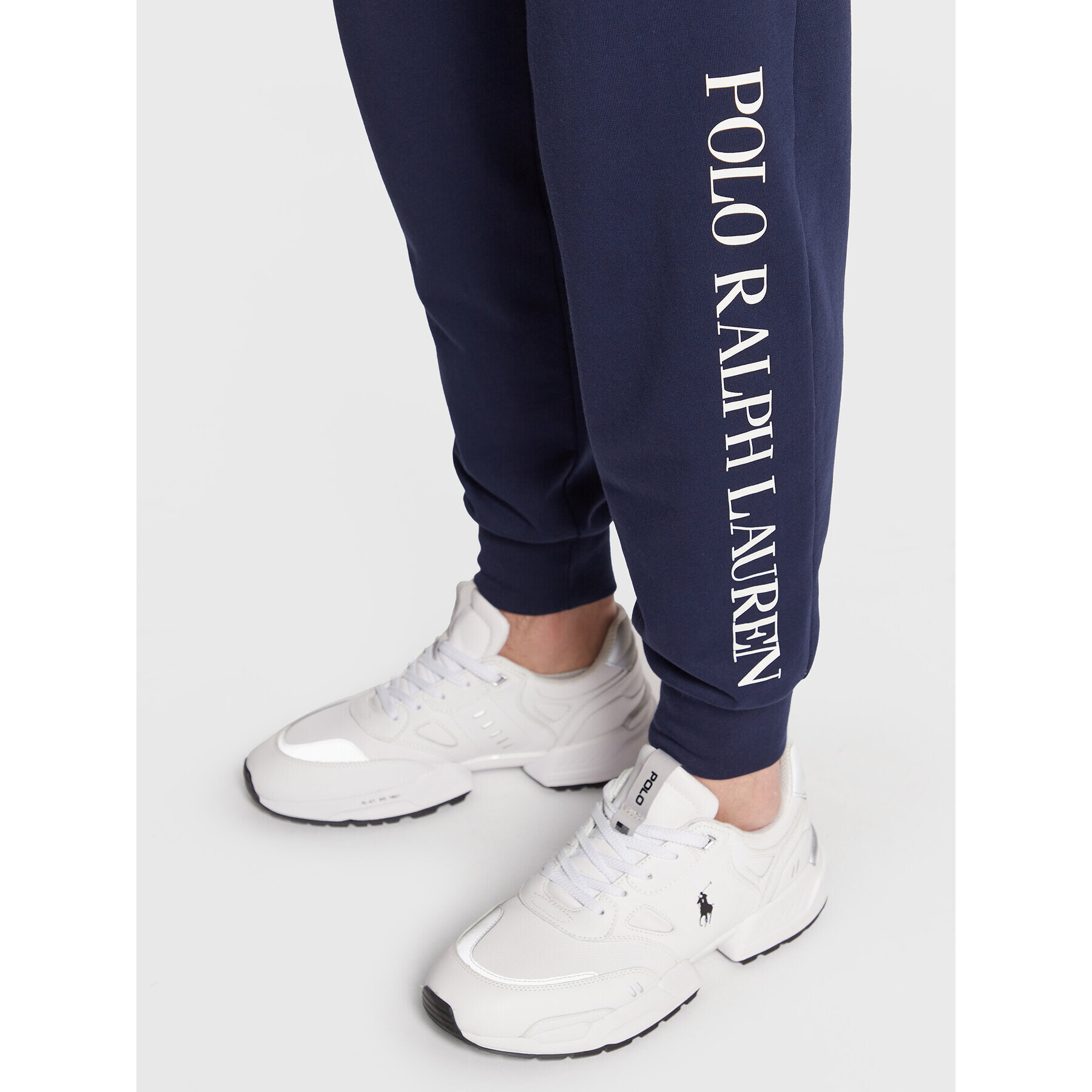 Polo Ralph Lauren Pantaloni trening 714862619 Bleumarin Regular Fit - Pled.ro