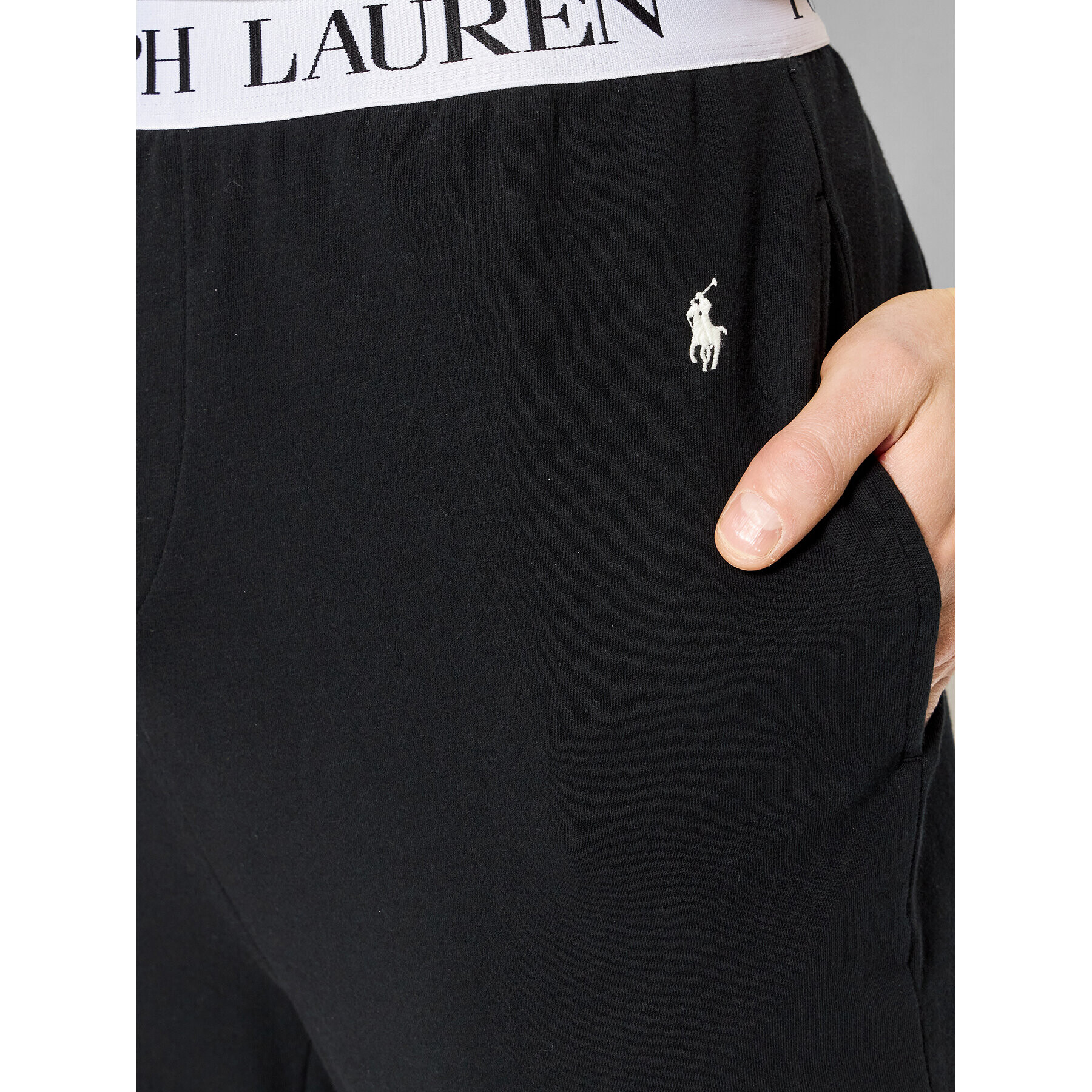 Polo Ralph Lauren Pantaloni trening 714862624002 Negru Regular Fit - Pled.ro