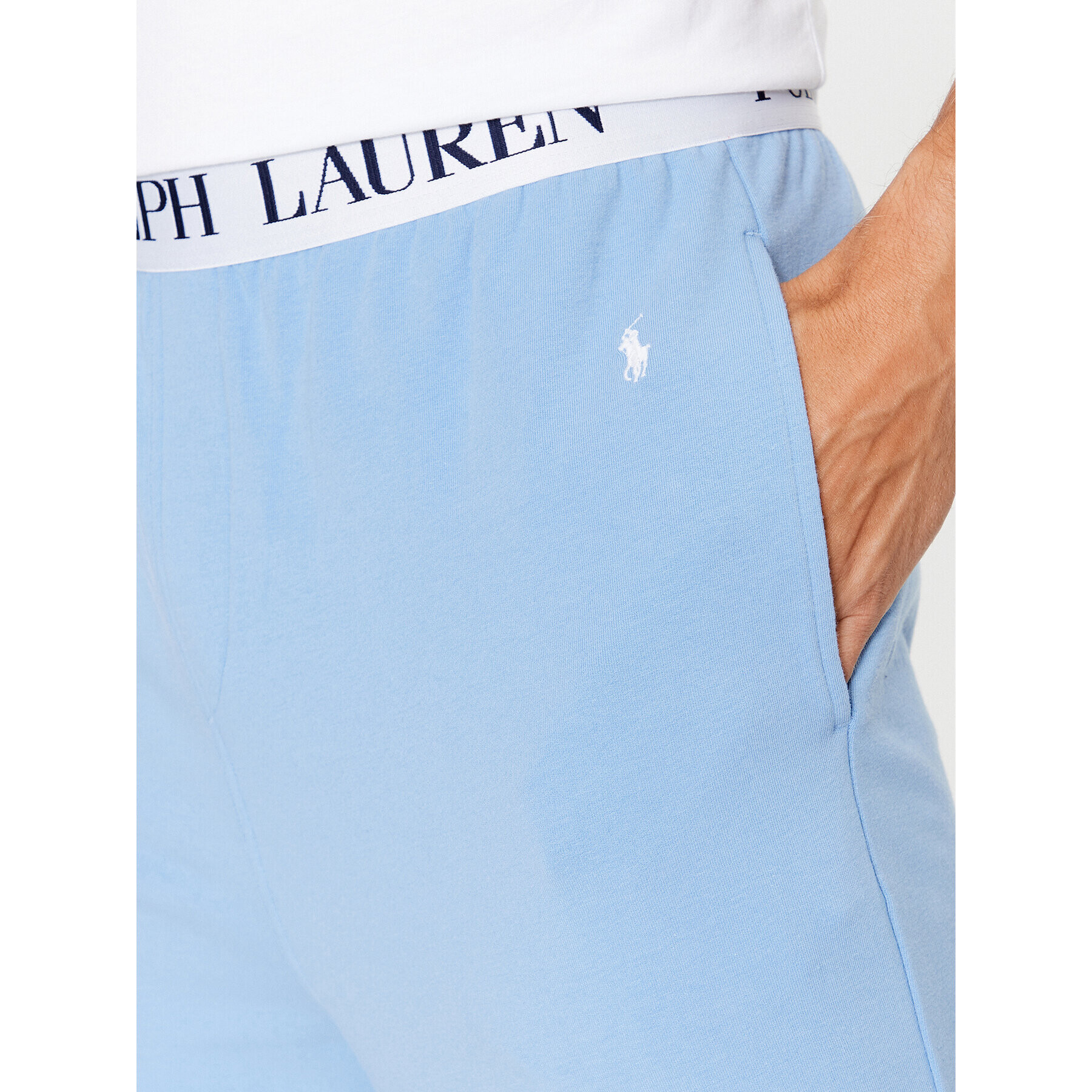 Polo Ralph Lauren Pantaloni trening 714899621004 Albastru Regular Fit - Pled.ro