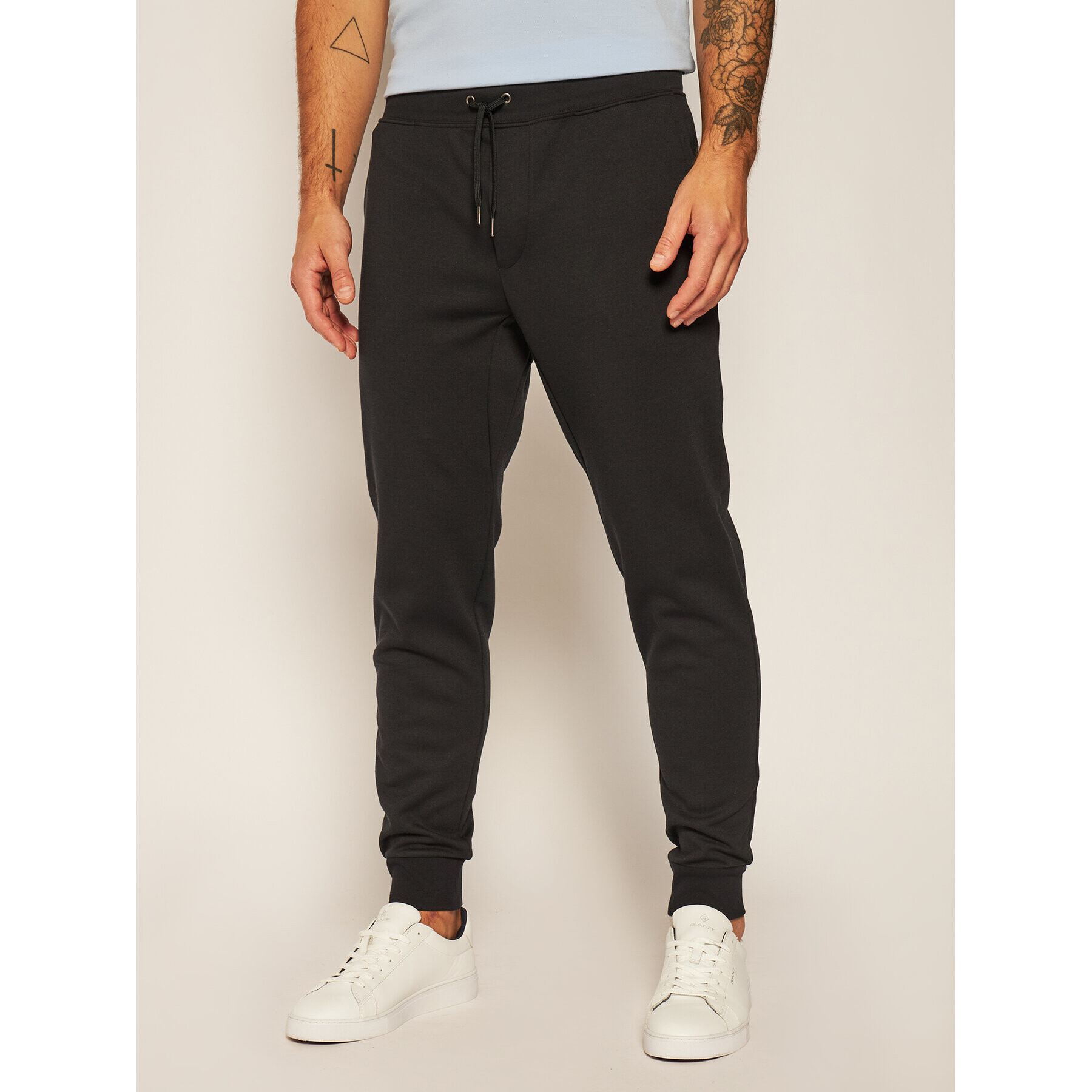 Polo Ralph Lauren Pantaloni trening Core Replen 710652314001 Negru Regular Fit - Pled.ro