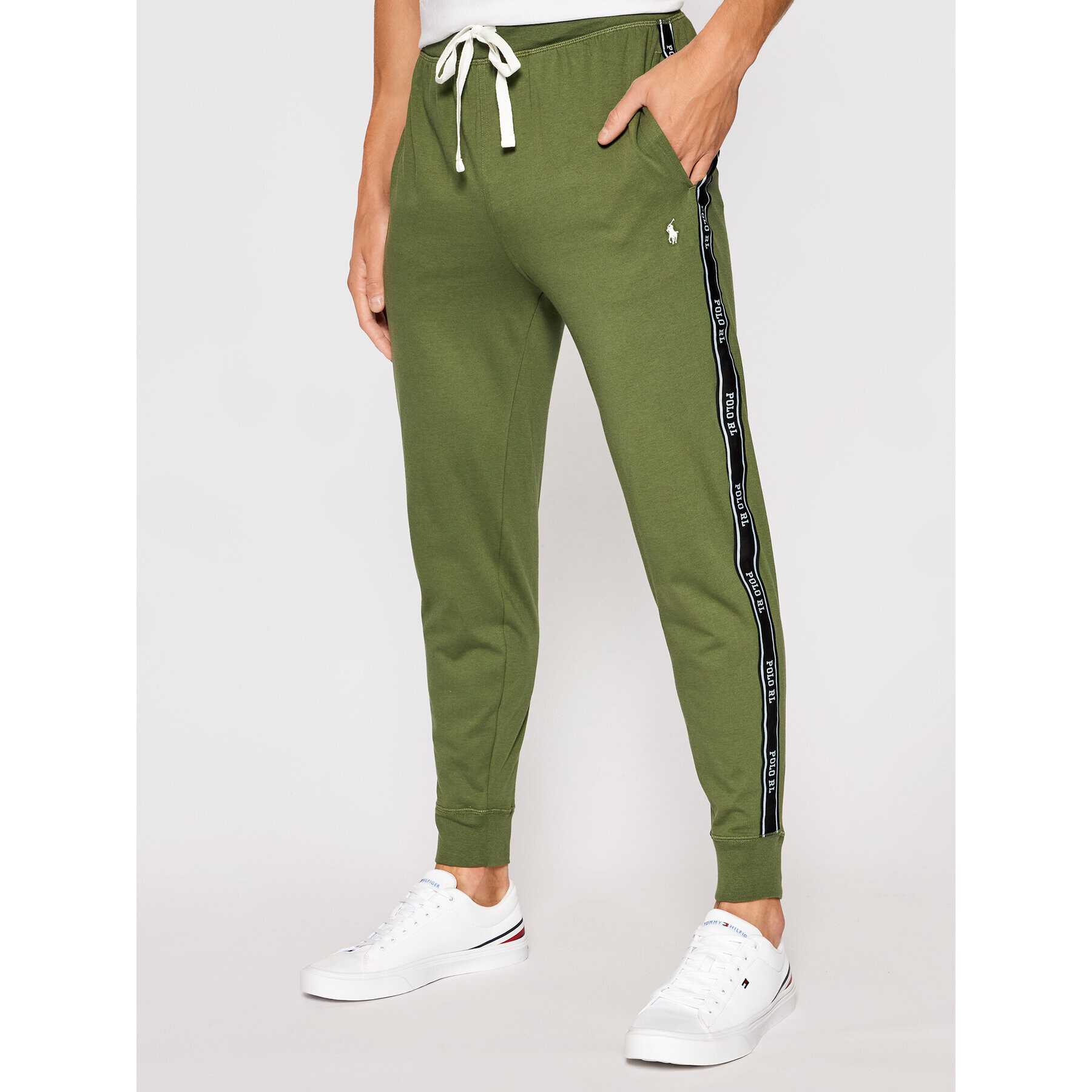 Polo Ralph Lauren Pantaloni trening Spn 714830276008 Verde - Pled.ro