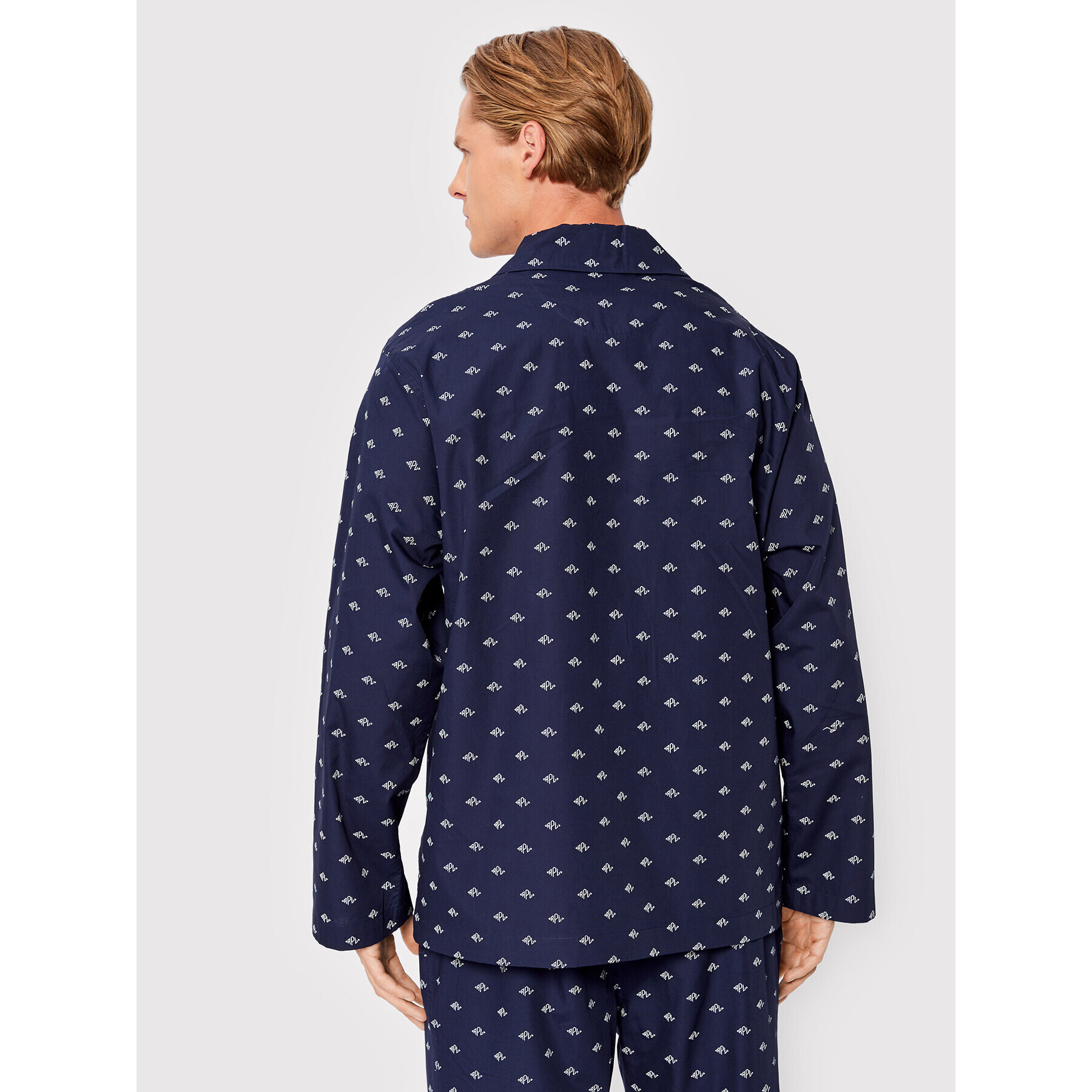 Polo Ralph Lauren Pijama 714862801004 Bleumarin Regular Fit - Pled.ro