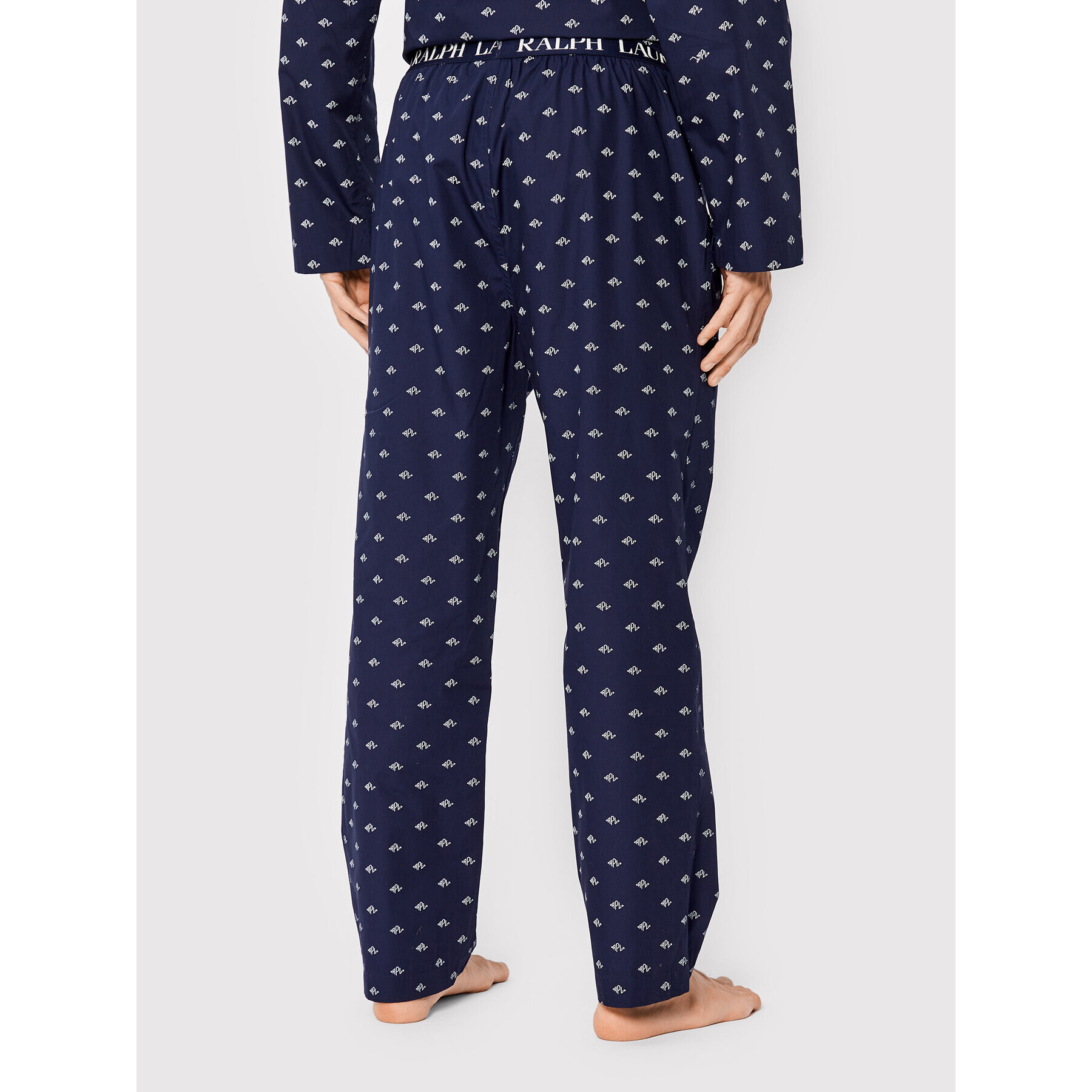 Polo Ralph Lauren Pijama 714862801004 Bleumarin Regular Fit - Pled.ro