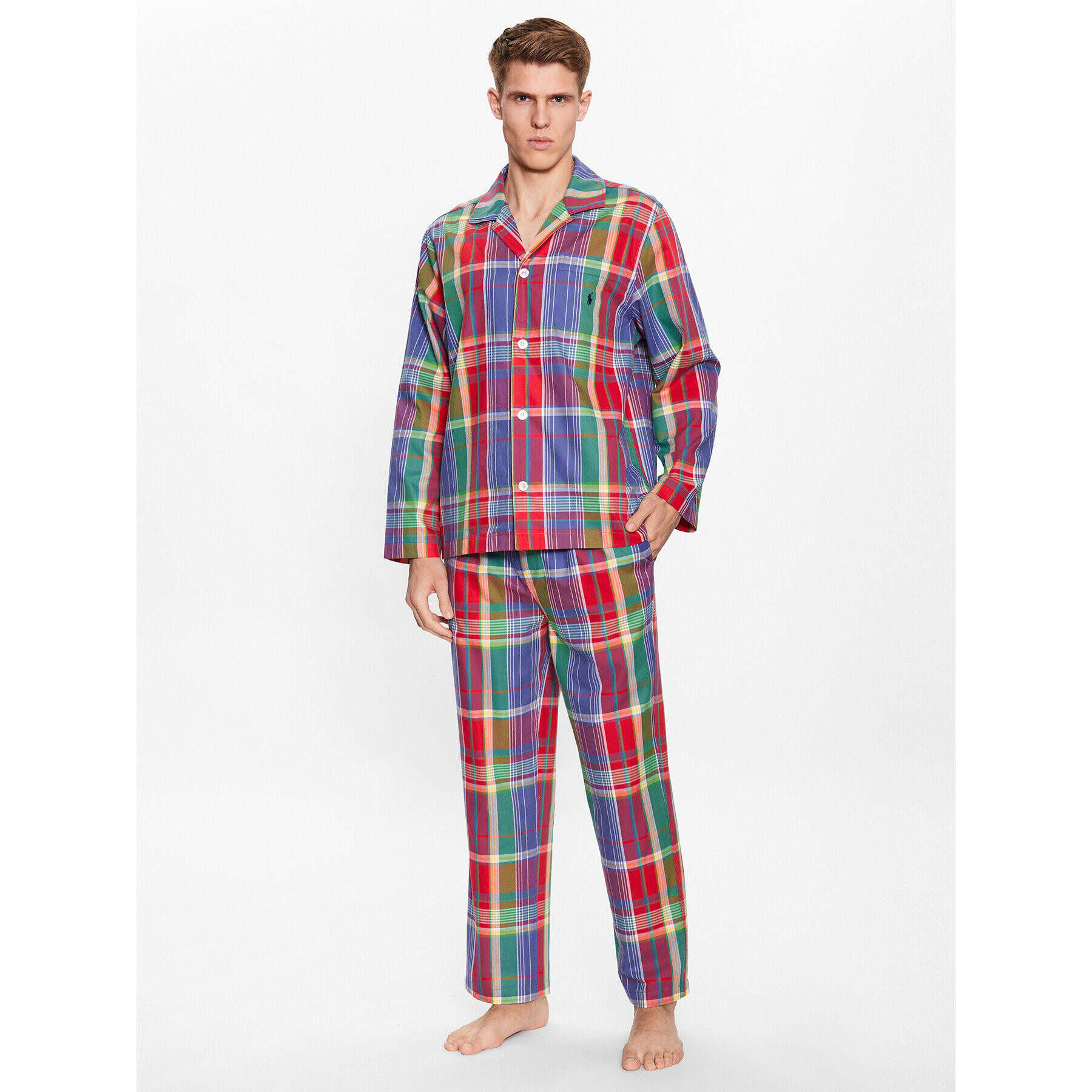 Polo Ralph Lauren Pijama 714899627001 Roșu Regular Fit - Pled.ro