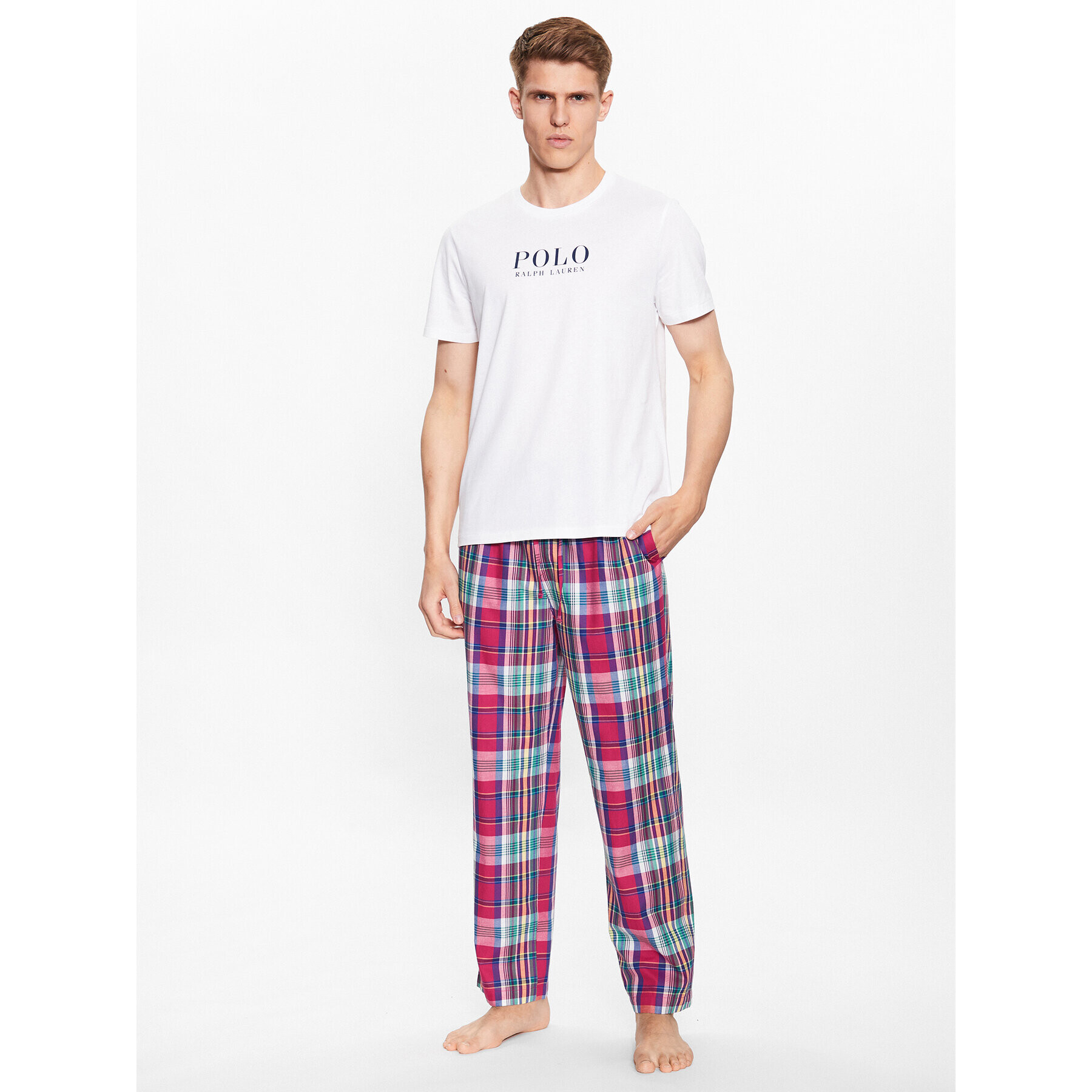 Polo Ralph Lauren Pijama 714903902001 Colorat Regular Fit - Pled.ro