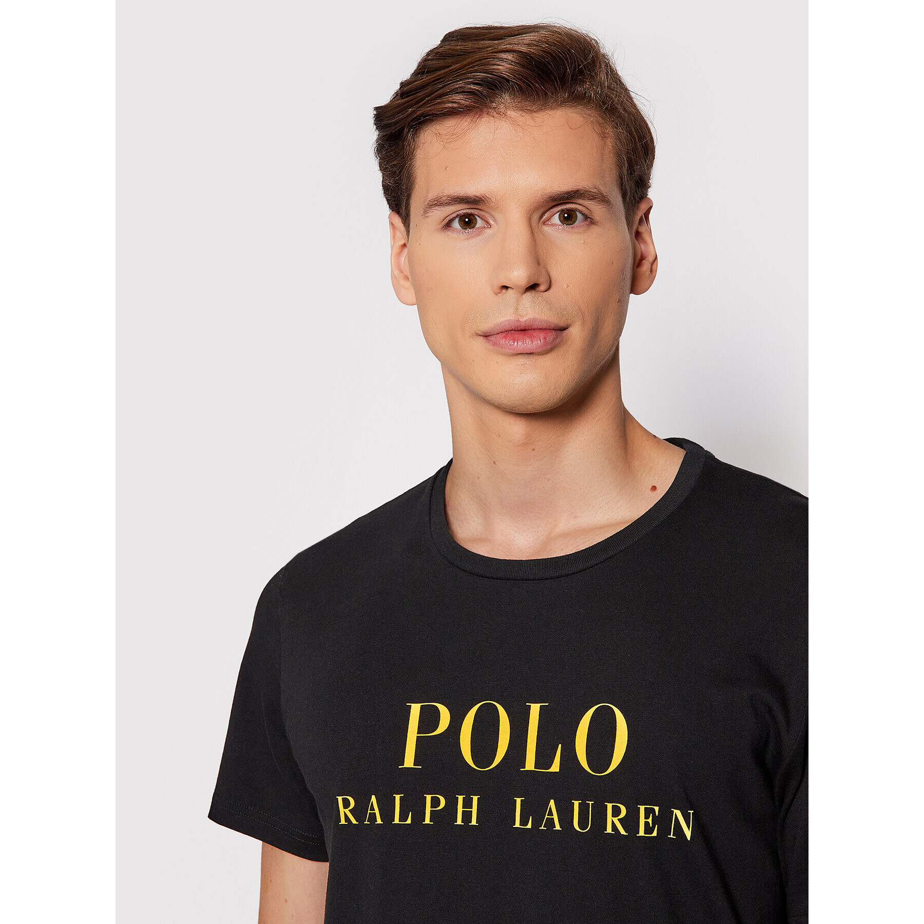 Polo Ralph Lauren Pijama Sle 714843424001 Negru - Pled.ro