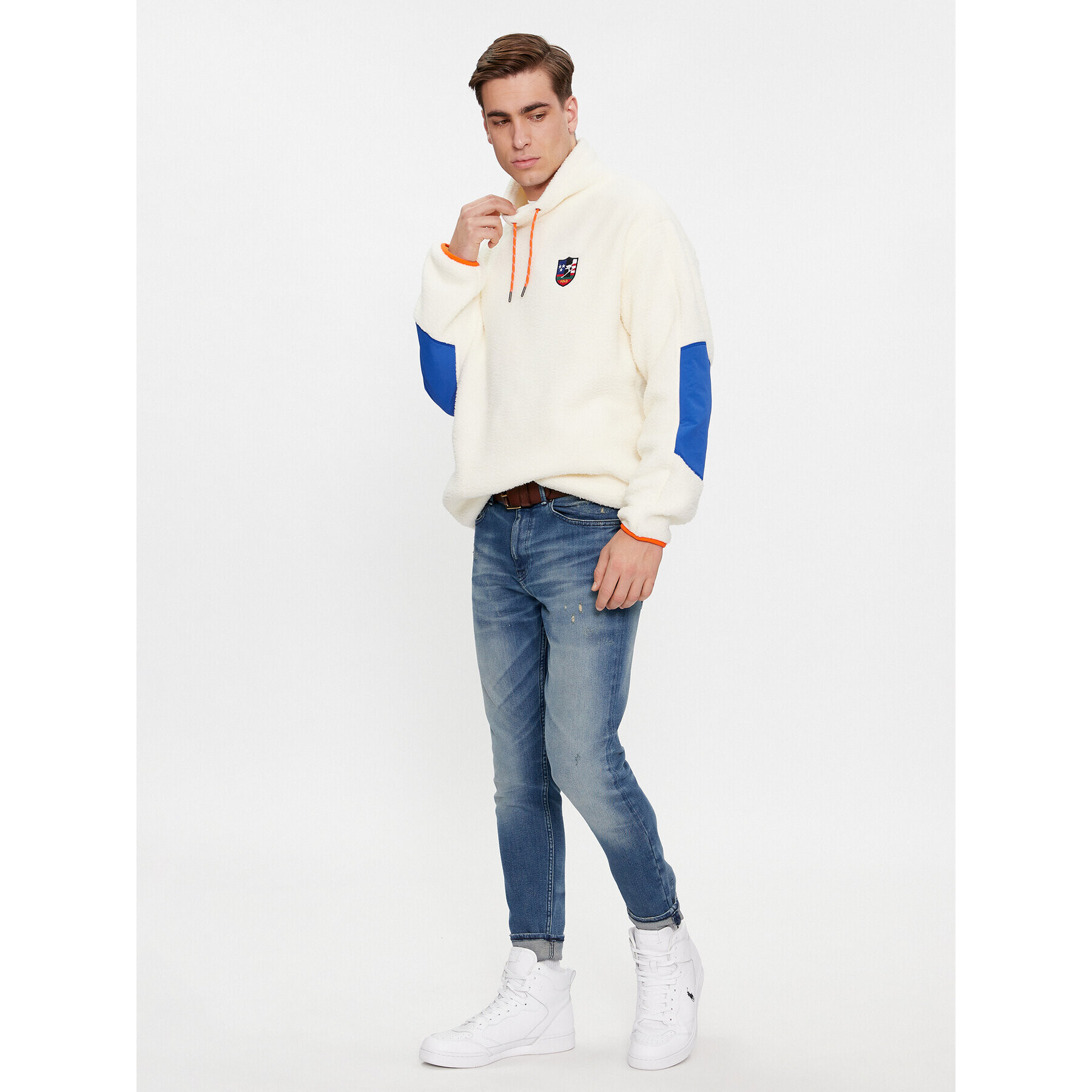 Polo Ralph Lauren Polar 710920250001 Écru Regular Fit - Pled.ro