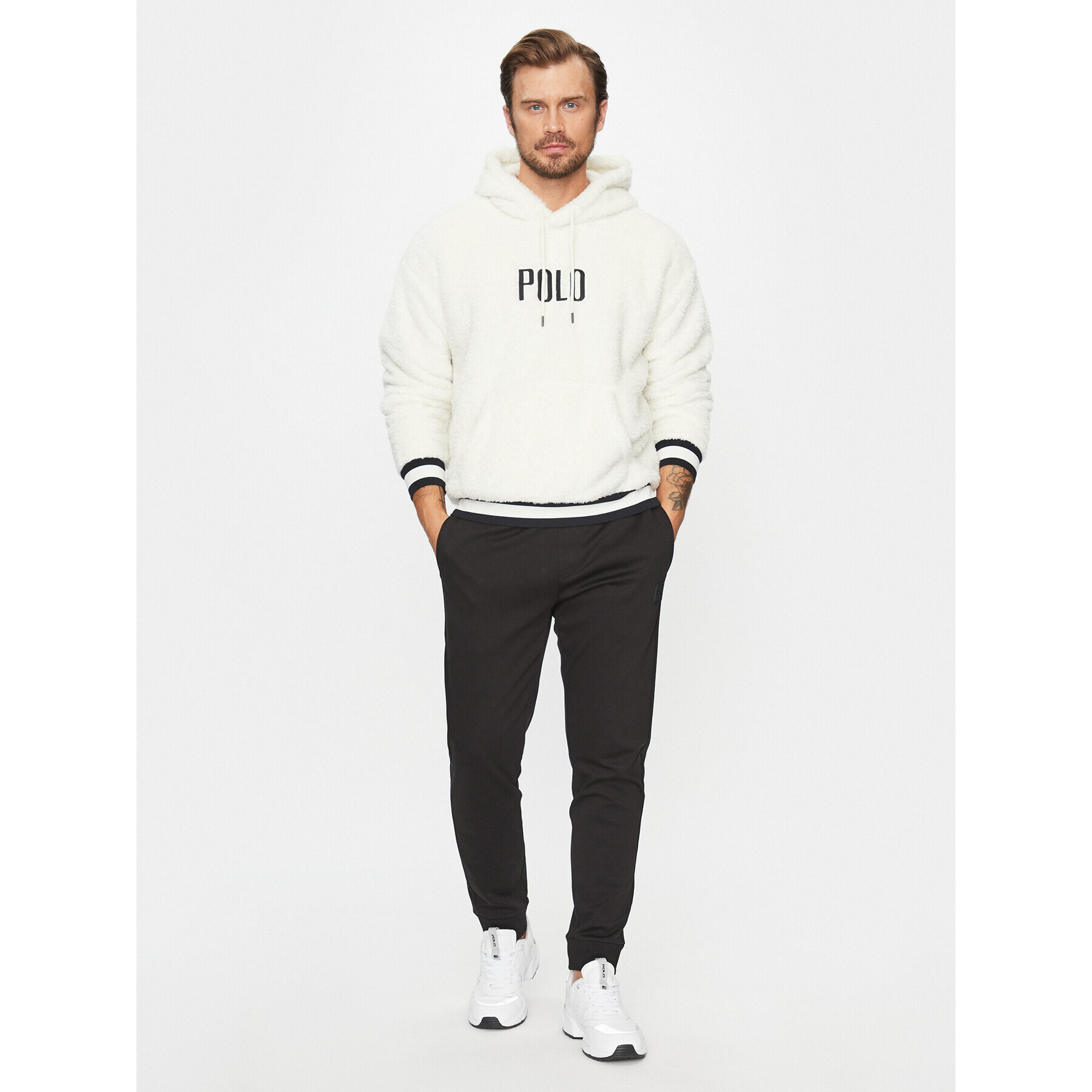 Polo Ralph Lauren Polar 710920251001 Écru Regular Fit - Pled.ro