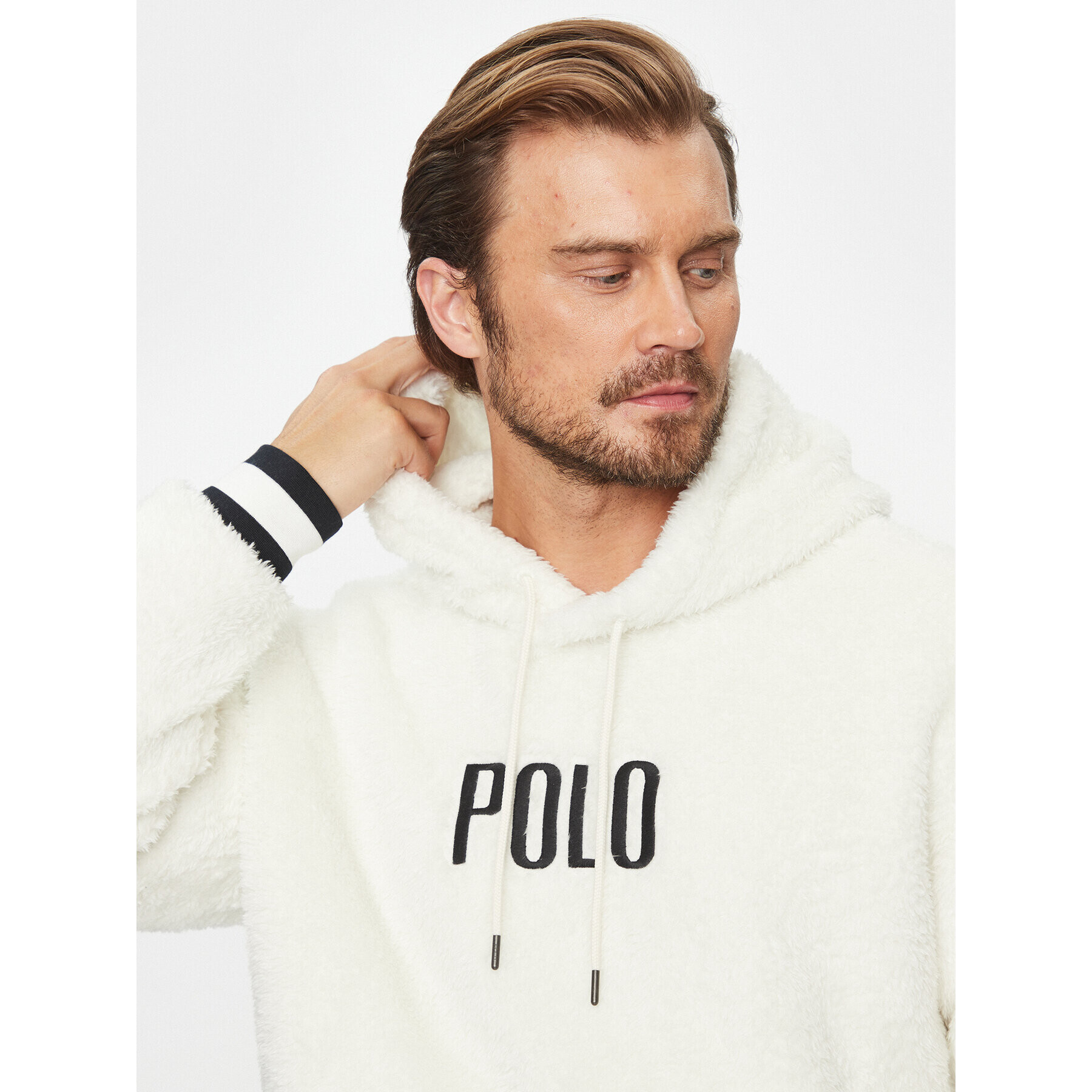 Polo Ralph Lauren Polar 710920251001 Écru Regular Fit - Pled.ro